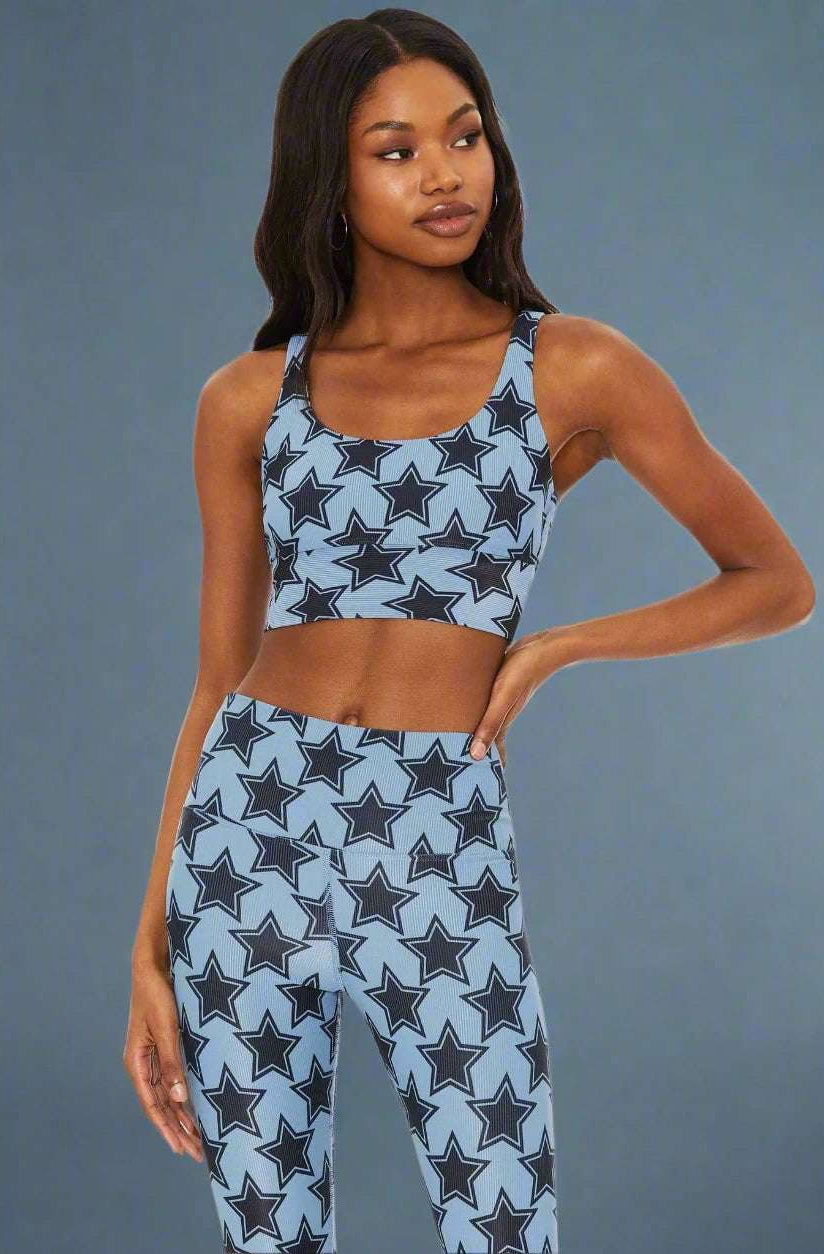 Beach Riot Leah Disco Star Gym Crop Top Crop Top by Beach Riot as seen on celebrities