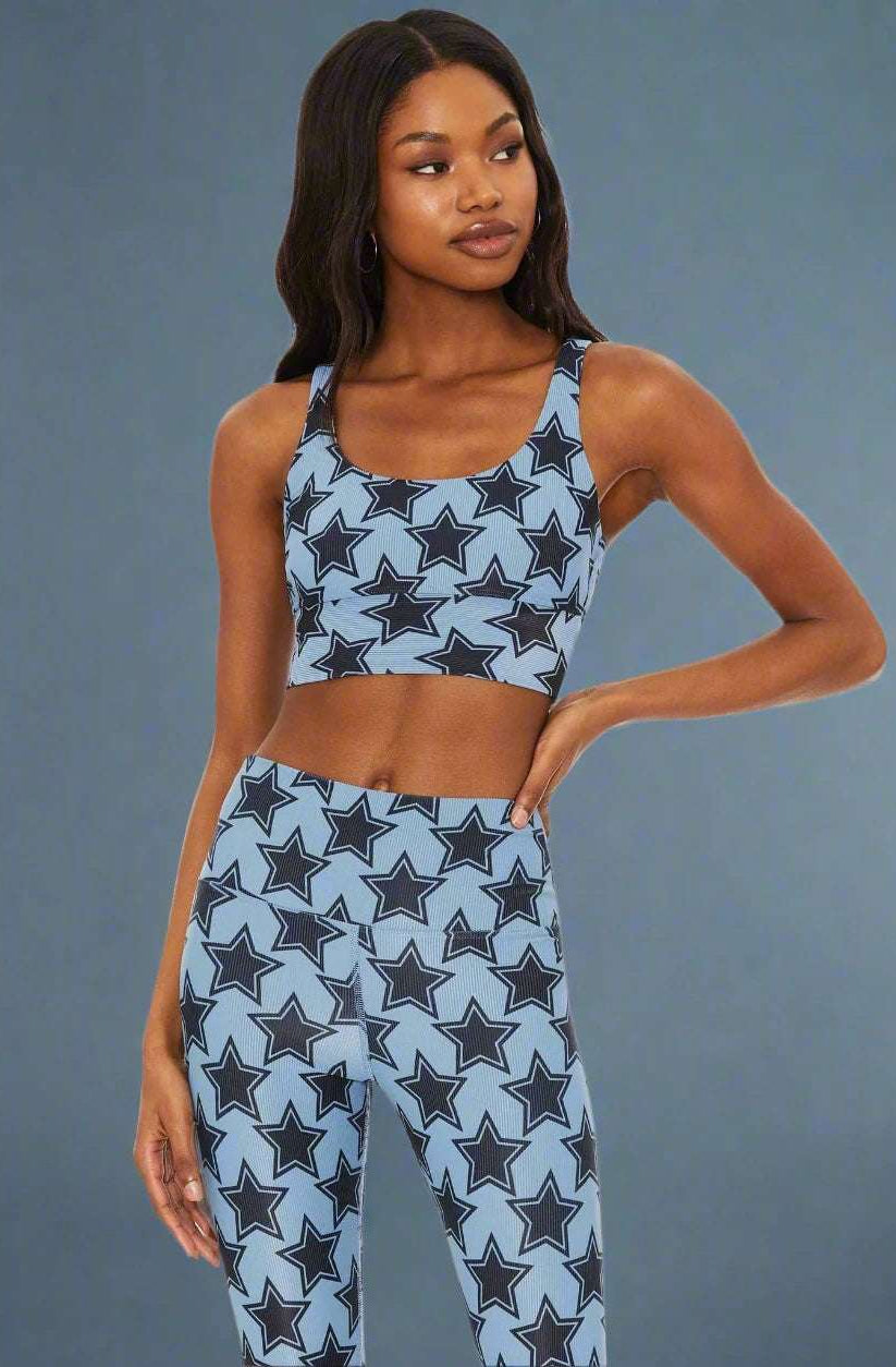 Beach Riot Leah Disco Star Gym Crop Top Crop Top by Beach Riot as seen on celebrities