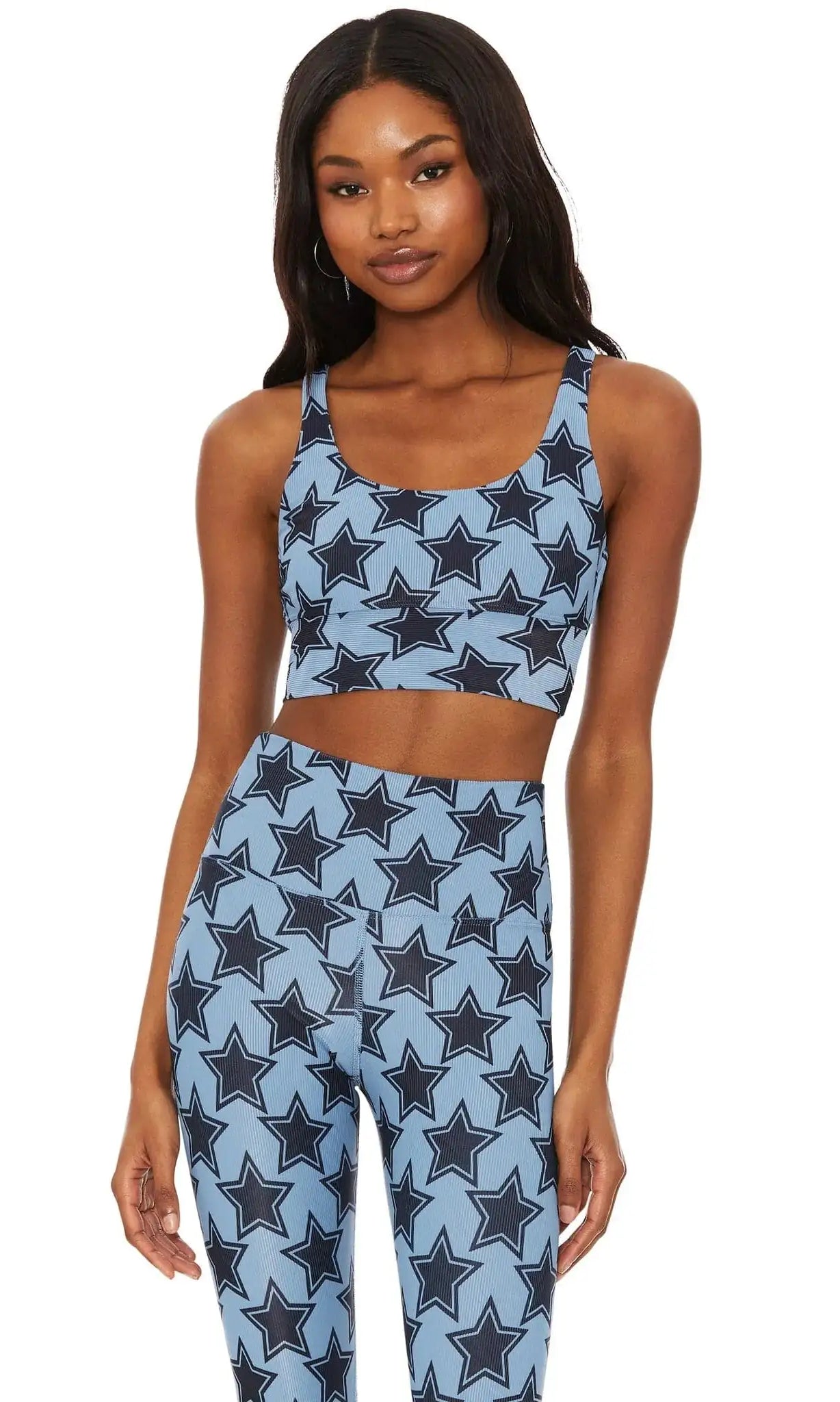 Beach Riot Leah Disco Star Gym Crop Top Crop Top by Beach Riot as seen on celebrities