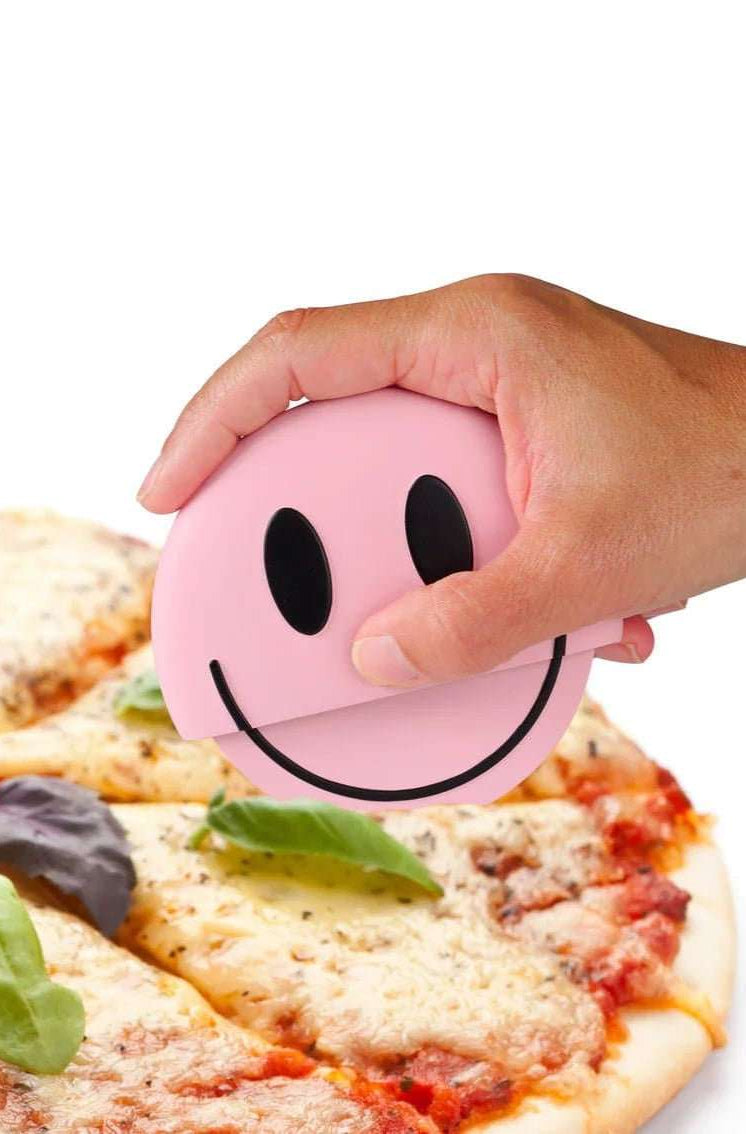Bitten Happy Sad Mood Pizza Cutter Mug by Bitten as seen on celebrities