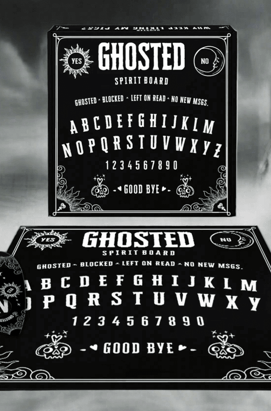 Shop Bored Sheep Bored Sheep Ghosted Spirit Board Game for women – premium loungewear and festival fashion at Spoiled Brat