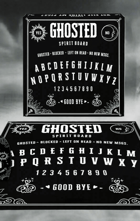 Shop Bored Sheep Bored Sheep Ghosted Spirit Board Game for women – premium loungewear and festival fashion at Spoiled Brat