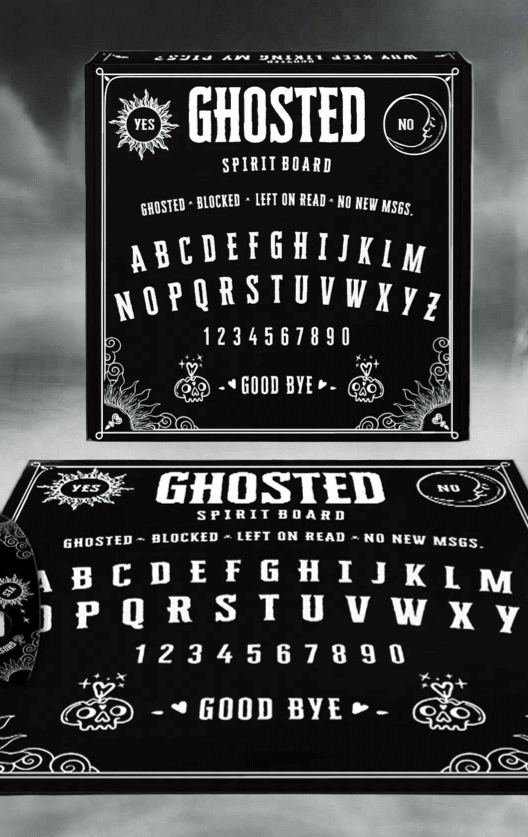 Shop Bored Sheep Bored Sheep Ghosted Spirit Board Game for women – premium loungewear and festival fashion at Spoiled Brat