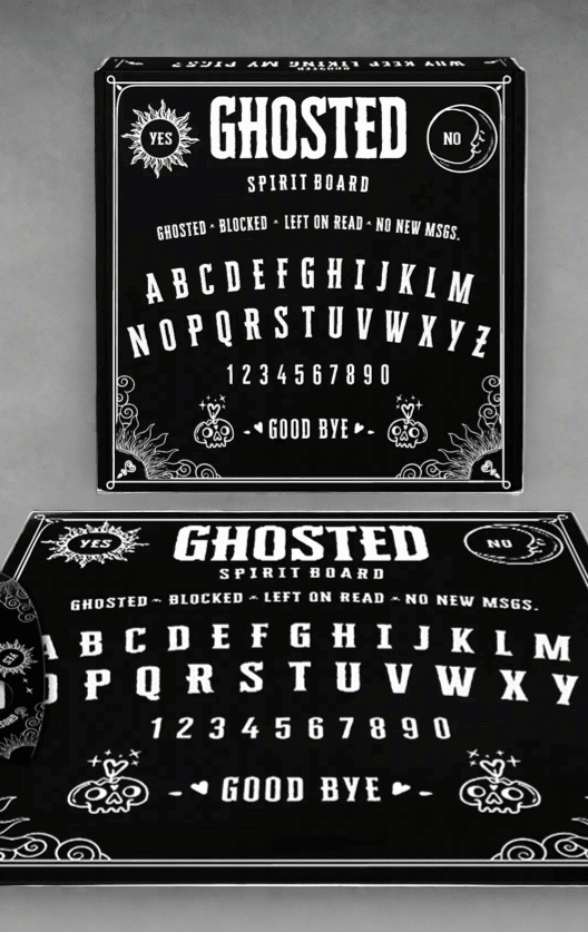 Shop Bored Sheep Bored Sheep Ghosted Spirit Board Game for women – premium loungewear and festival fashion at Spoiled Brat