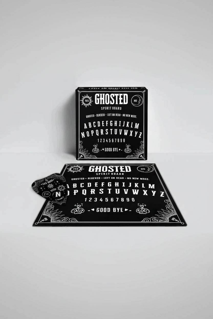 Shop Bored Sheep Bored Sheep Ghosted Spirit Board Game for women – premium loungewear and festival fashion at Spoiled Brat
