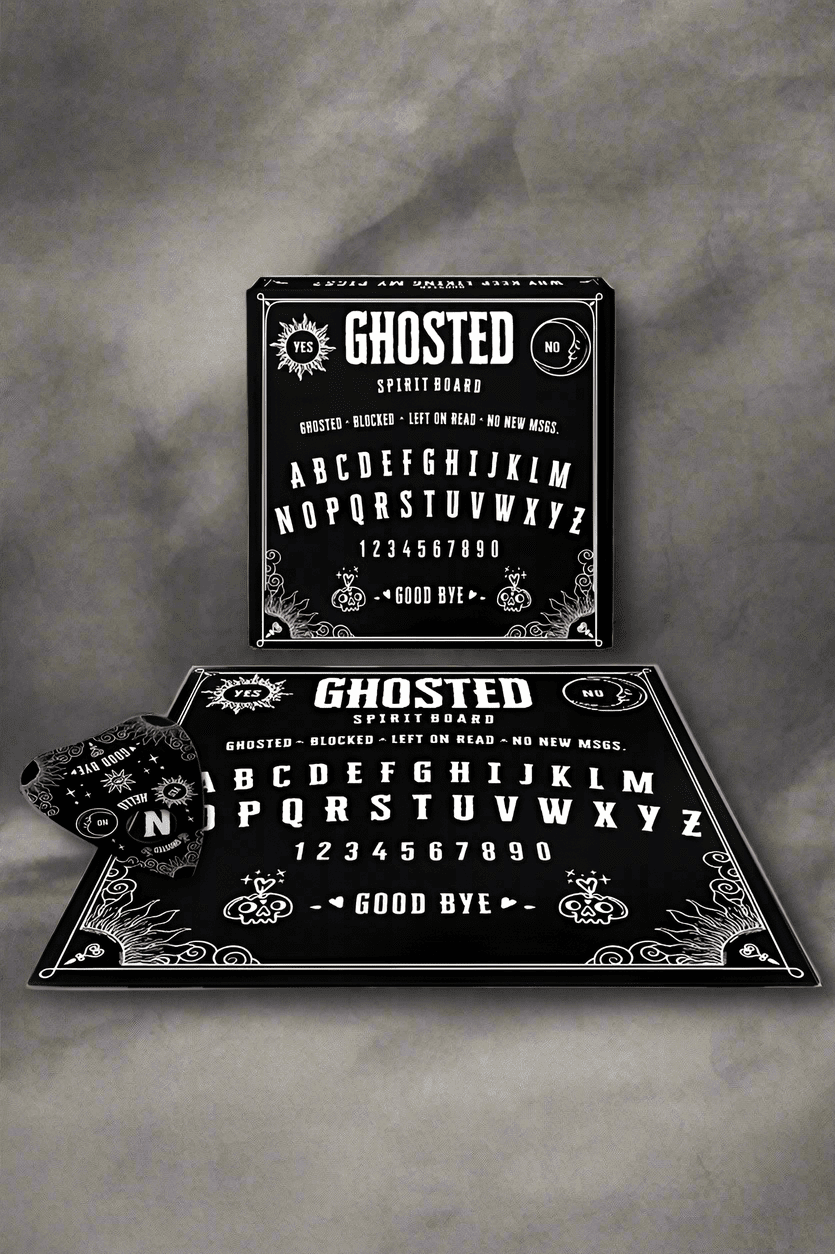 Shop Bored Sheep Bored Sheep Ghosted Spirit Board Game for women – premium loungewear and festival fashion at Spoiled Brat