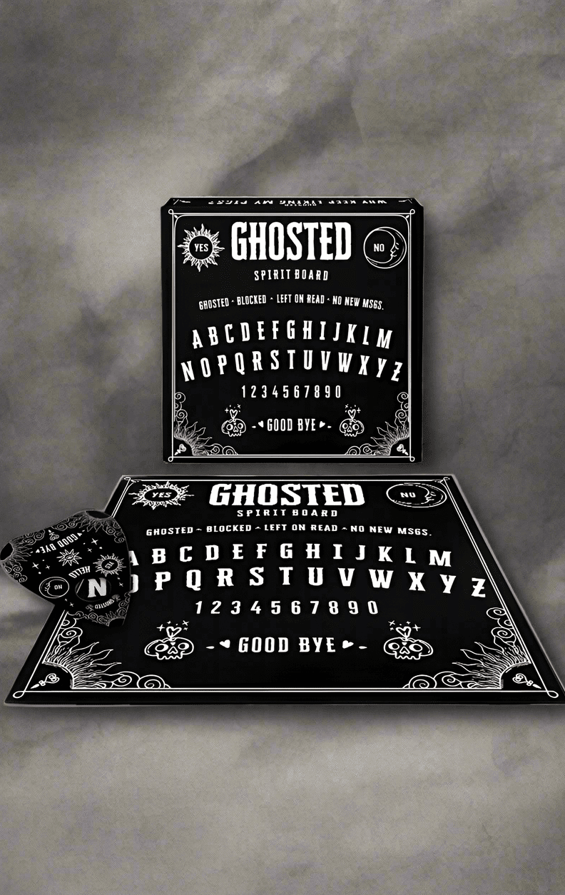 Shop Bored Sheep Bored Sheep Ghosted Spirit Board Game for women – premium loungewear and festival fashion at Spoiled Brat