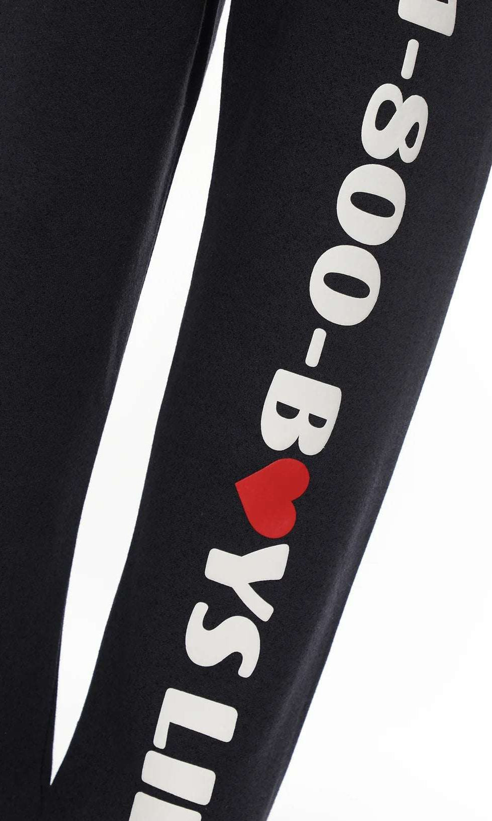 Shop Boys Lie Boys Lie 1 - 800 Heart Kimmy Jogger Pant as seen on Kristin Cavallari Jogger Bottoms for women – premium loungewear and festival fashion at Spoiled Brat