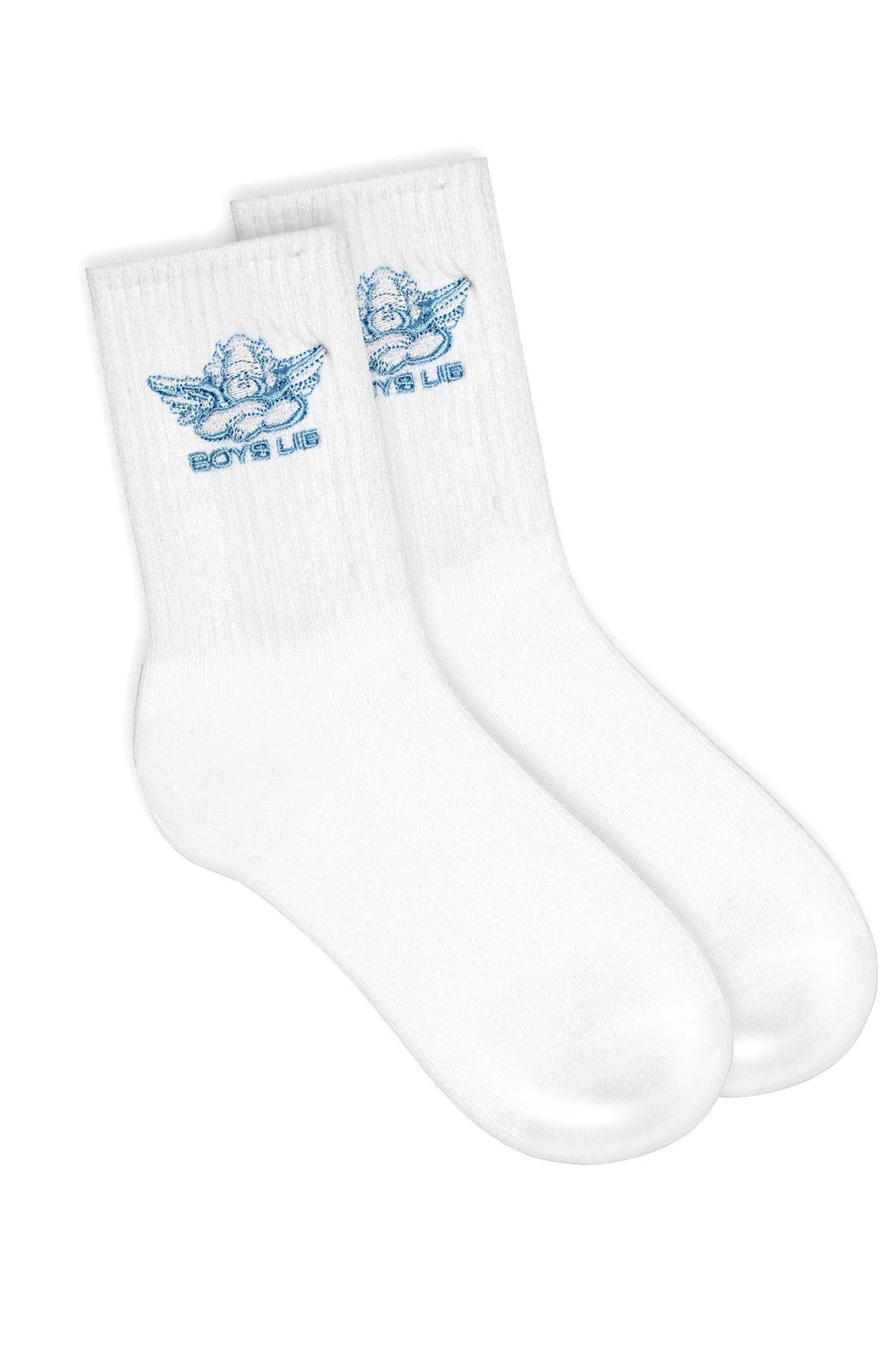 Boys Lie Blue Logo Socks by Boys Lie – Socks – | Spoiled Brat UK