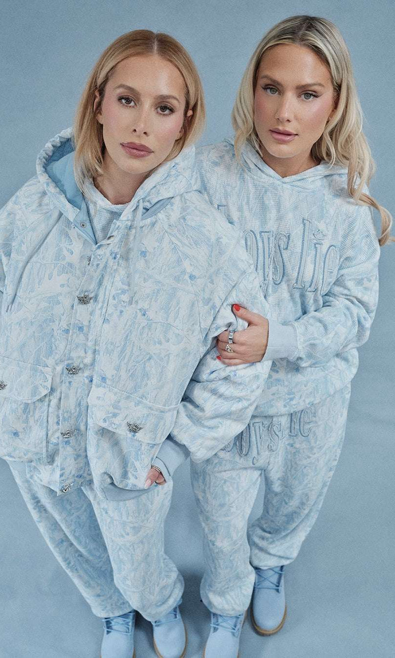 Shop Boys Lie Boys Lie Blue Manhunt Racer Hoodie Hooded Sweatshirt for women – premium loungewear and festival fashion at Spoiled Brat