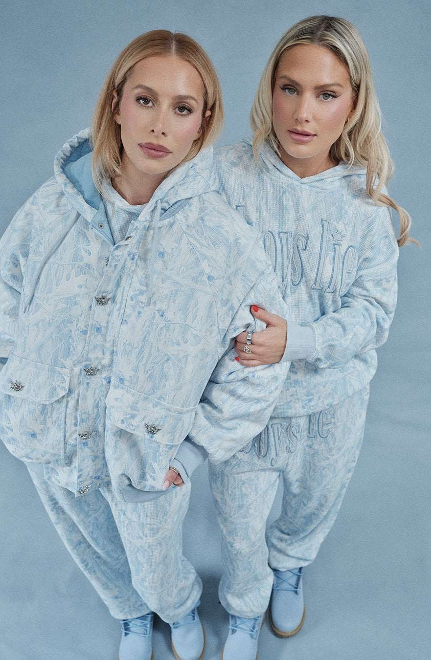 Boys Lie Blue Manhunt Racer Hoodie by Boys Lie – Hooded Sweatshirt – Blue | Spoiled Brat UK