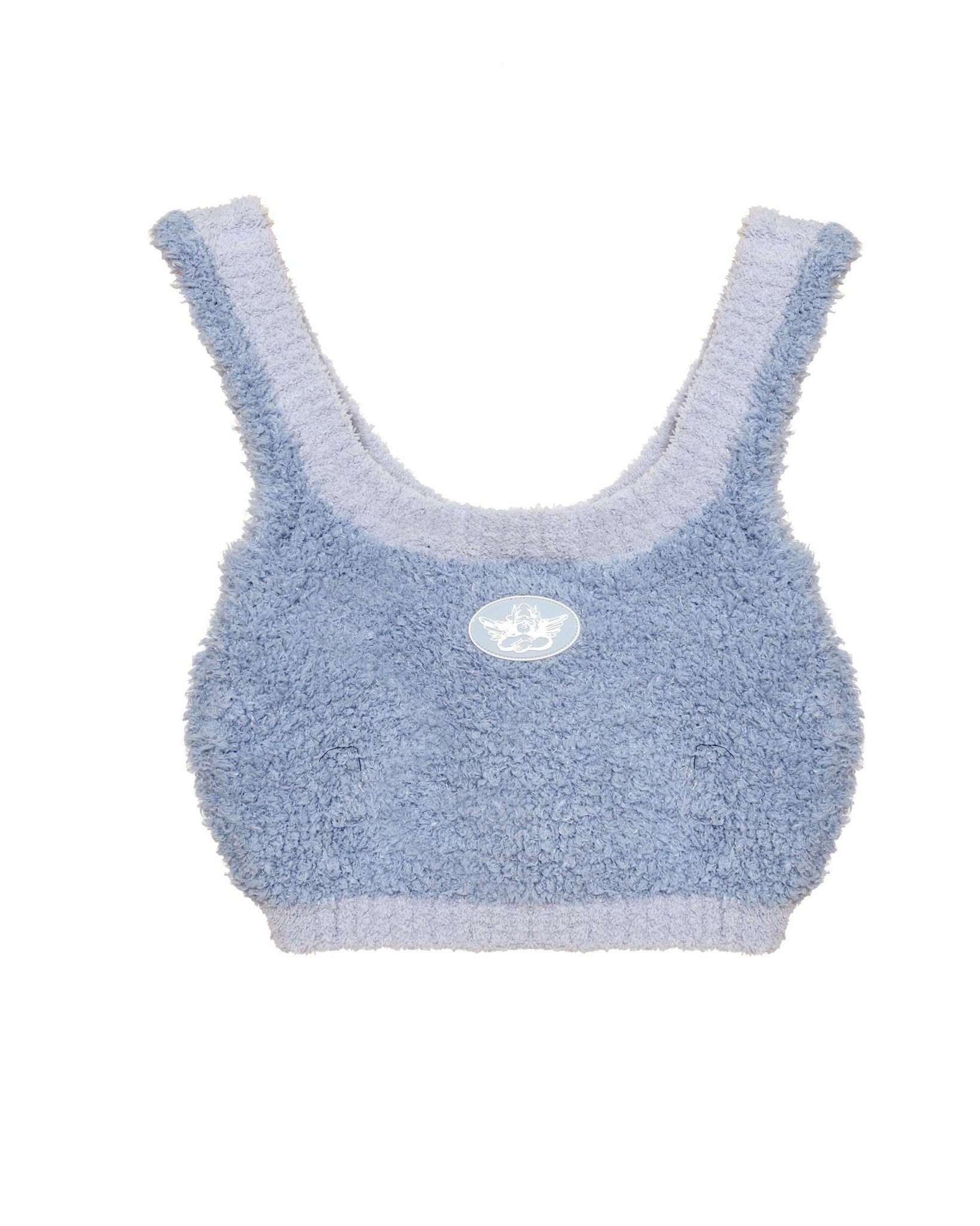 Boys Lie Bodhi Cosy Bralette by Boys Lie – Tank Top – Blue | Spoiled Brat UK