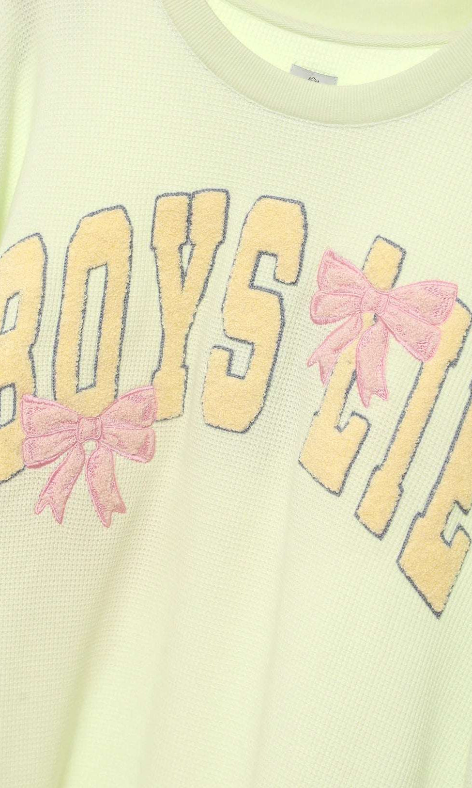 Shop Boys Lie Boys Lie Bows Kara Crewneck Sweater Sweater for women – premium loungewear and festival fashion at Spoiled Brat