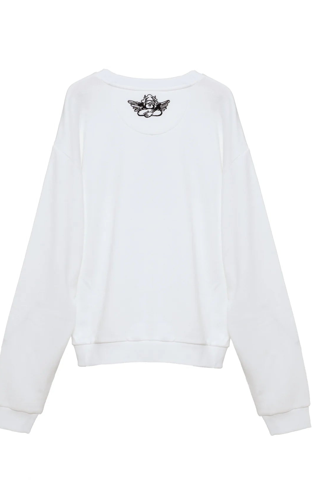 Boys Lie Caitlyn Coded Kara Crewneck Sweater by Boys Lie – Sweater – White | Spoiled Brat UK