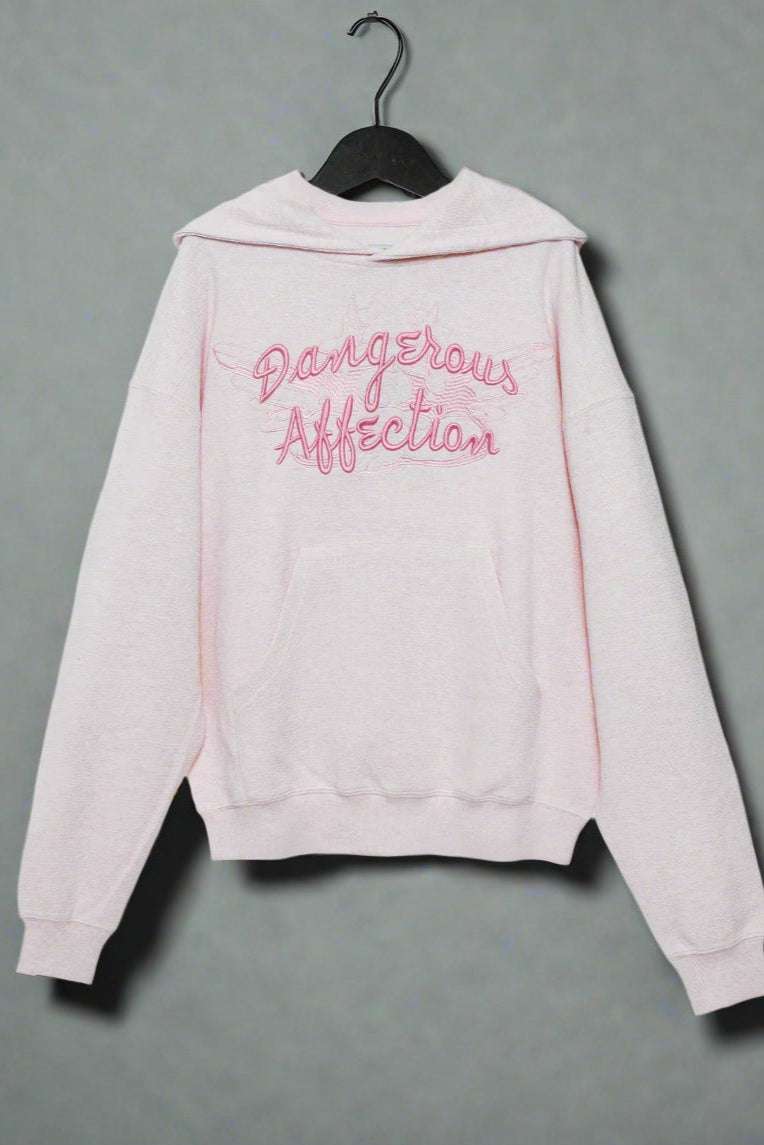 Shop Boys Lie Boys Lie Dangerous Affection V4 Racer Hoodie Hooded Sweatshirt for women – premium loungewear and festival fashion at Spoiled Brat