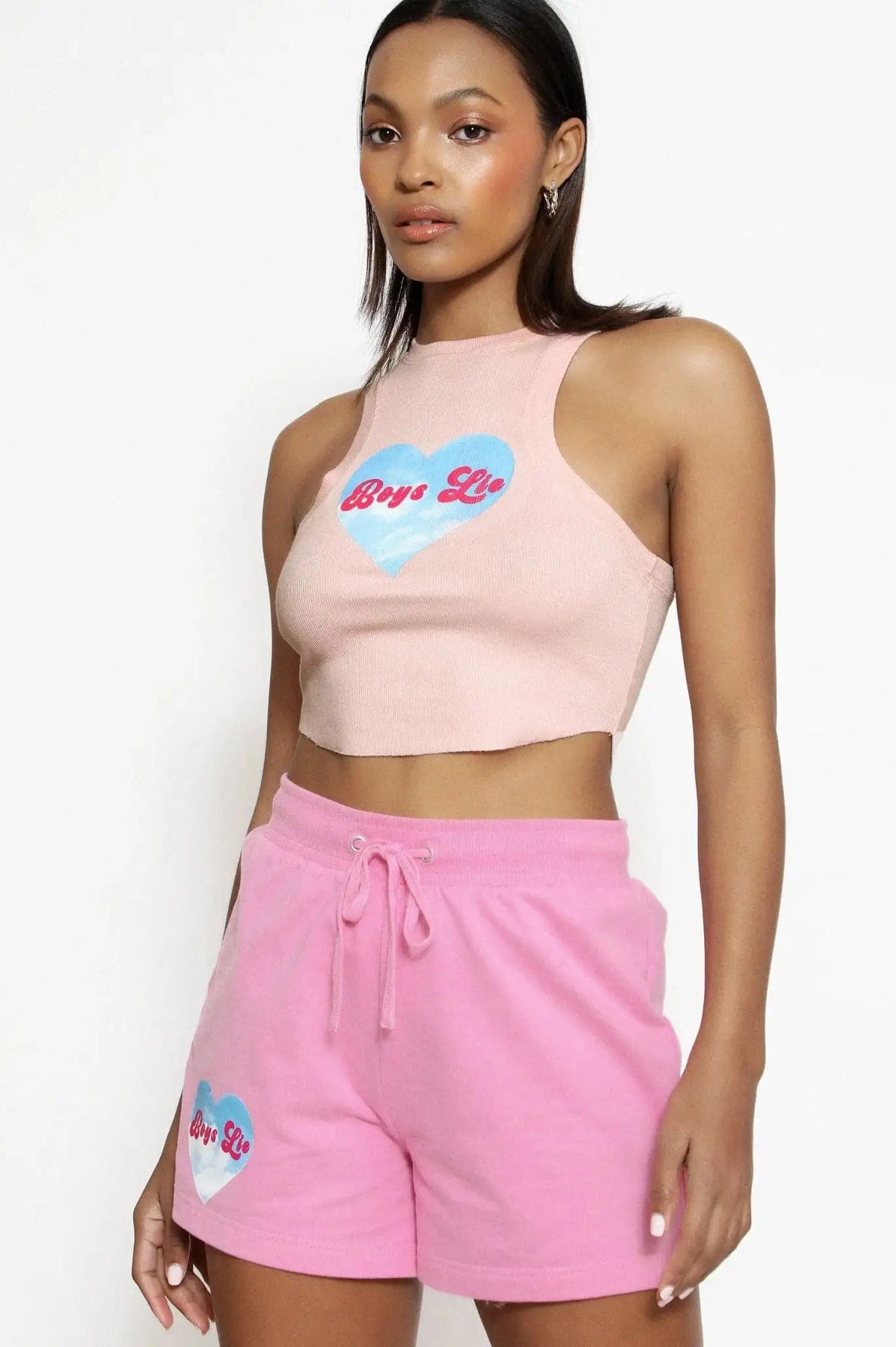 Shop Boys Lie Boys Lie Head in The Clouds Tank Top as seen on Ariana Madix Vest Top for women – premium loungewear and festival fashion at Spoiled Brat