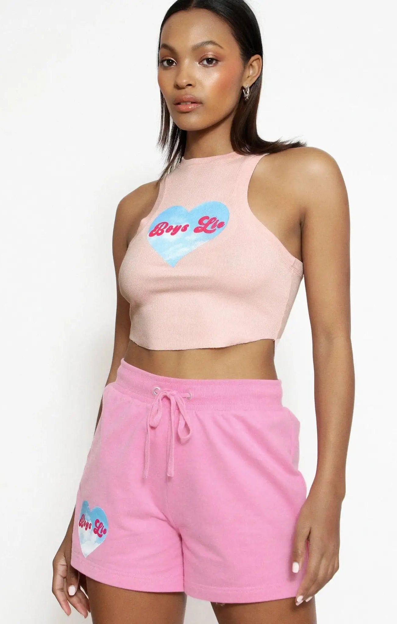 Shop Boys Lie Boys Lie Head in The Clouds Tank Top as seen on Ariana Madix Vest Top for women – premium loungewear and festival fashion at Spoiled Brat
