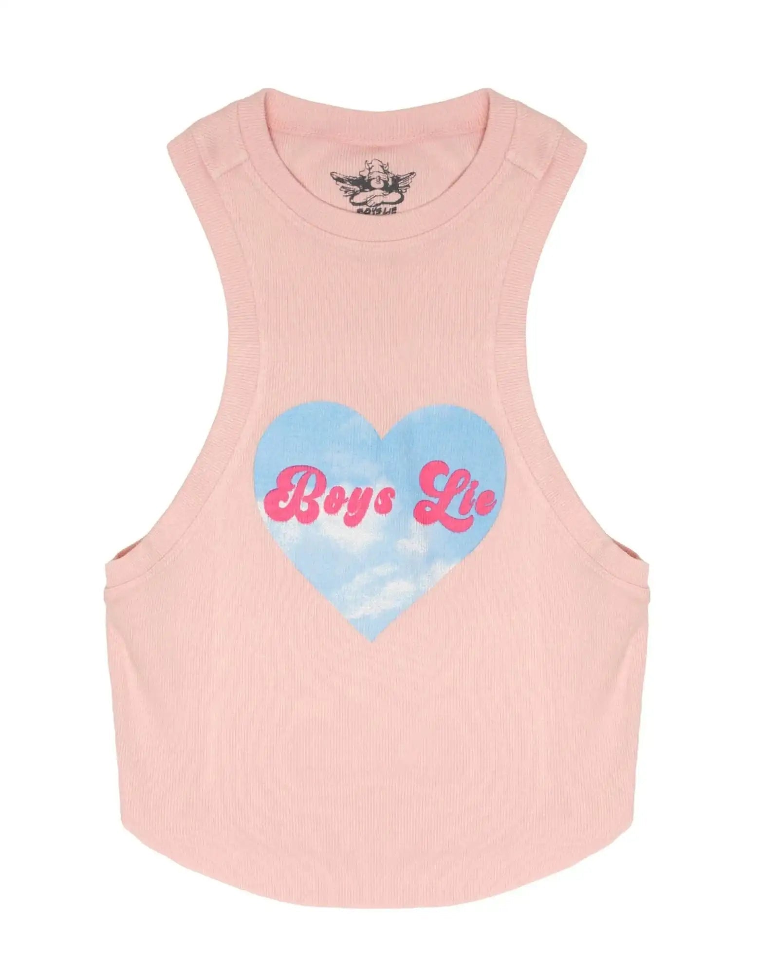 Shop Boys Lie Boys Lie Head in The Clouds Tank Top as seen on Ariana Madix Vest Top for women – premium loungewear and festival fashion at Spoiled Brat