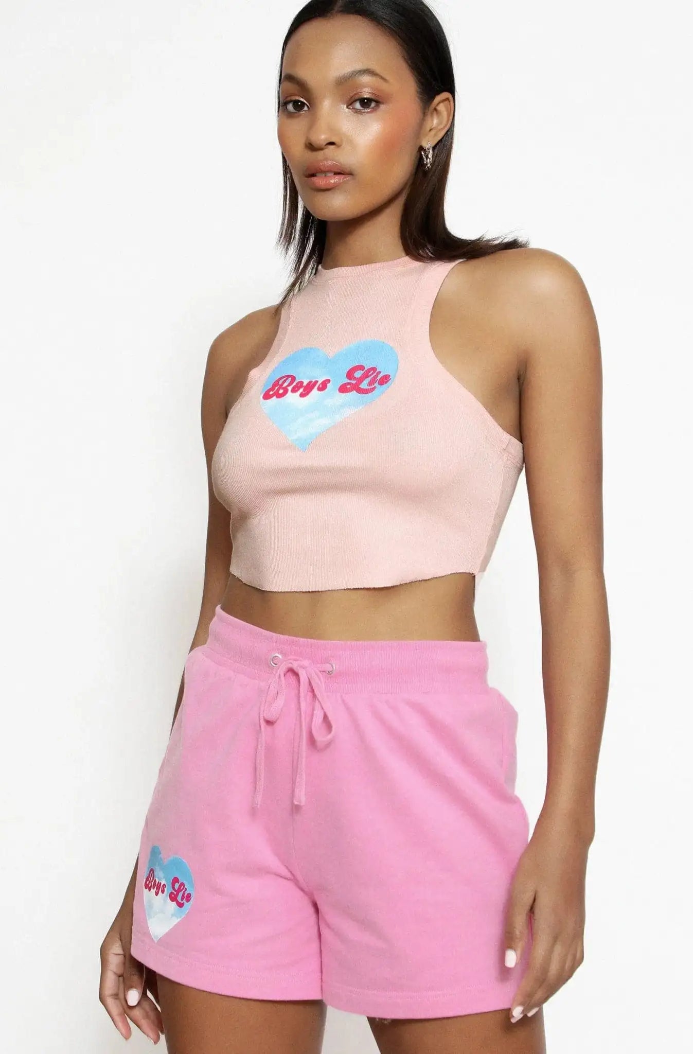 Boys Lie Head in The Clouds Tank Top as seen on Ariana Madix Vest Top by Boys Lie as seen on celebrities