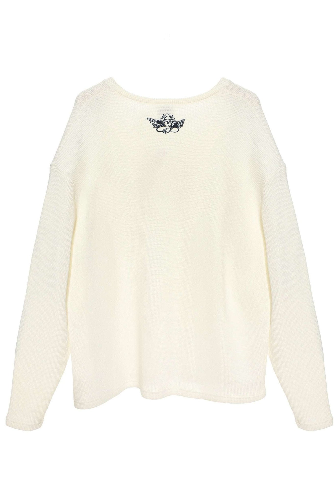 Shop Boys Lie Boys Lie Heavenly Room Service PJ BF Thermal Long Sleeve Tee as seen on Megan Fox Hooded Sweatshirt for women – premium loungewear and festival fashion at Spoiled Brat