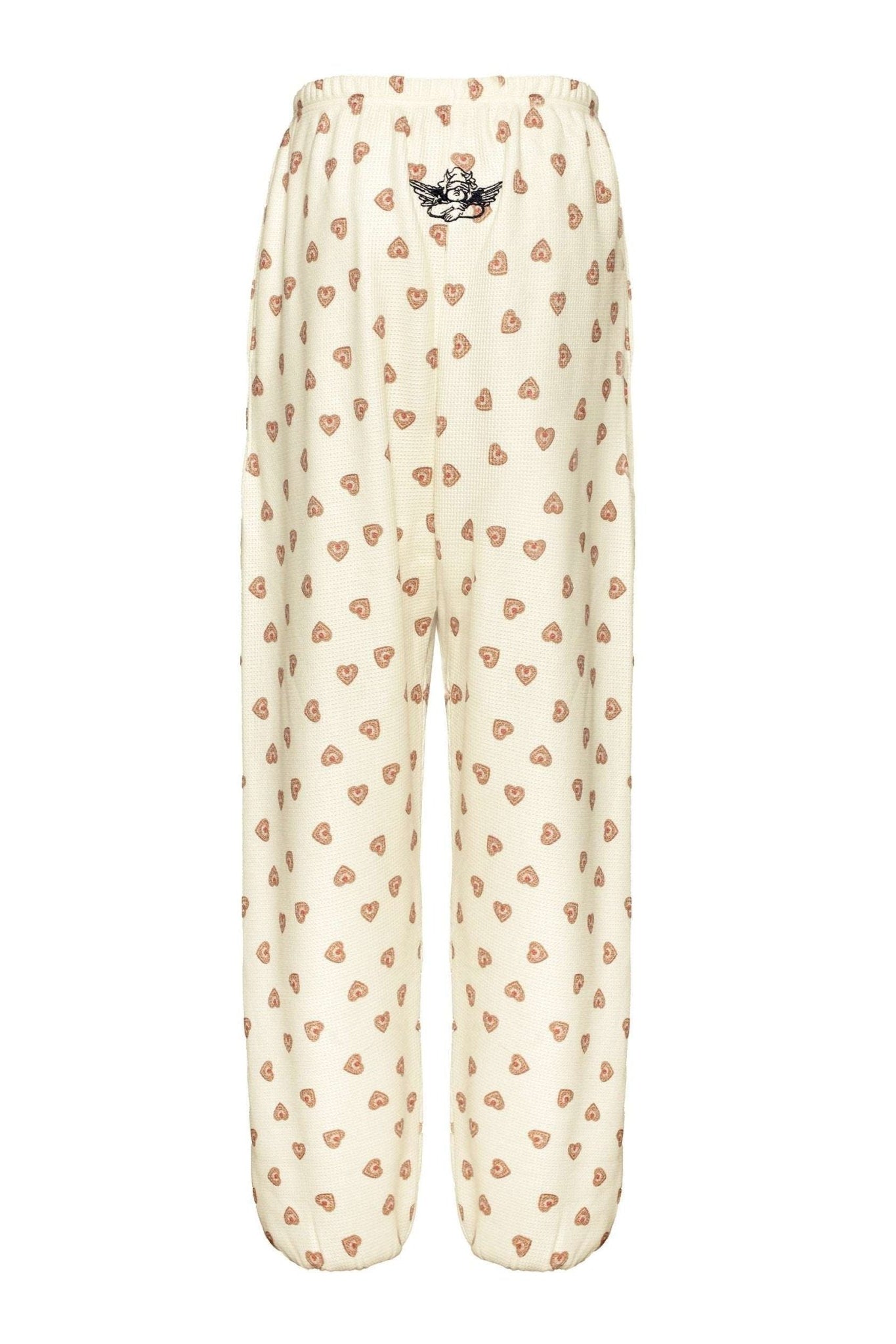 Shop Boys Lie Boys Lie Heavenly Room Service PJ Printed Kimmy Pants as seen on Megan Fox Jogger Bottoms for women – premium loungewear and festival fashion at Spoiled Brat