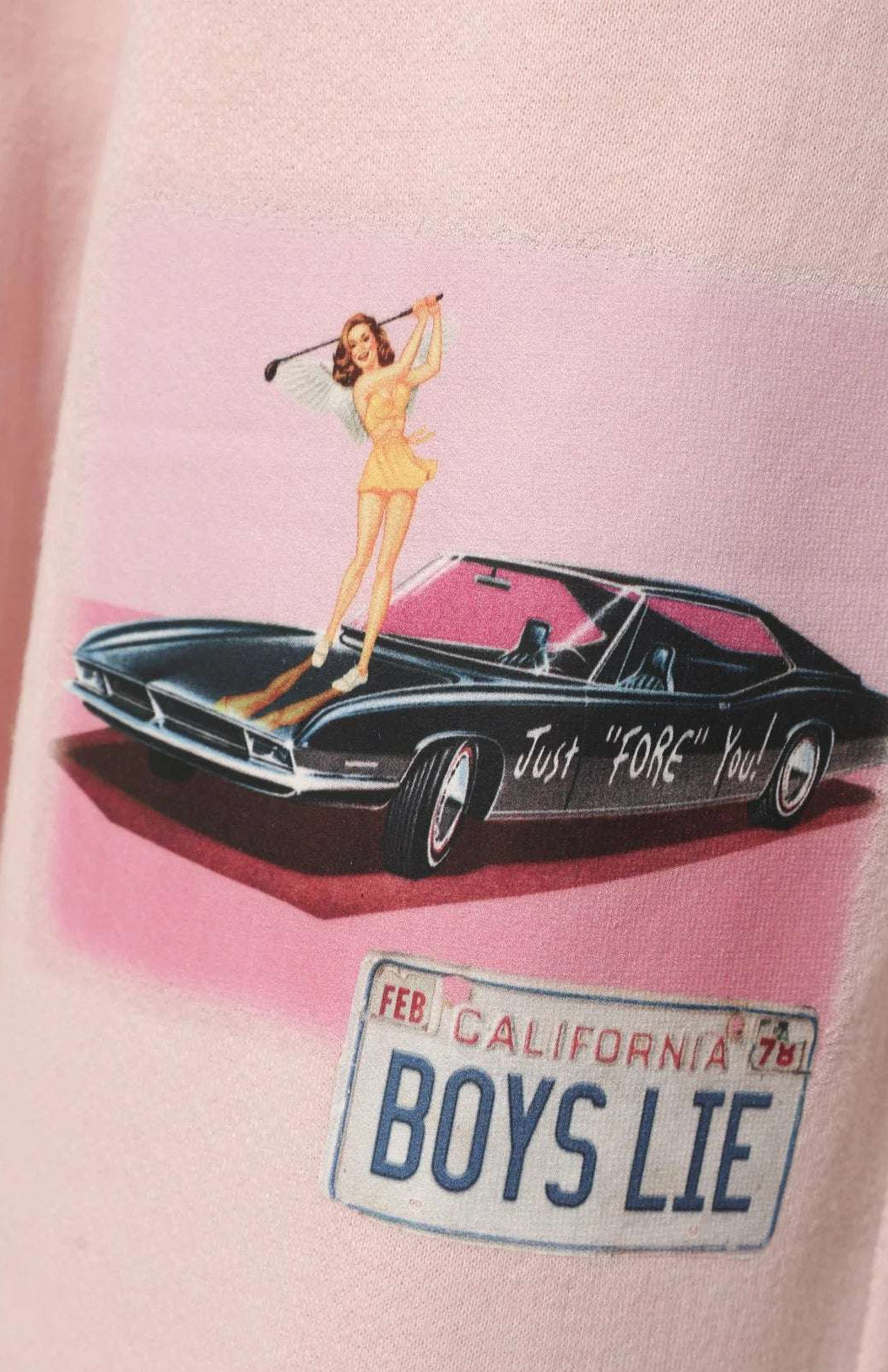 Shop Boys Lie Boys Lie Just Fore You Alex Pants as seen on Molly Marsh Jogger Bottoms for women – premium loungewear and festival fashion at Spoiled Brat