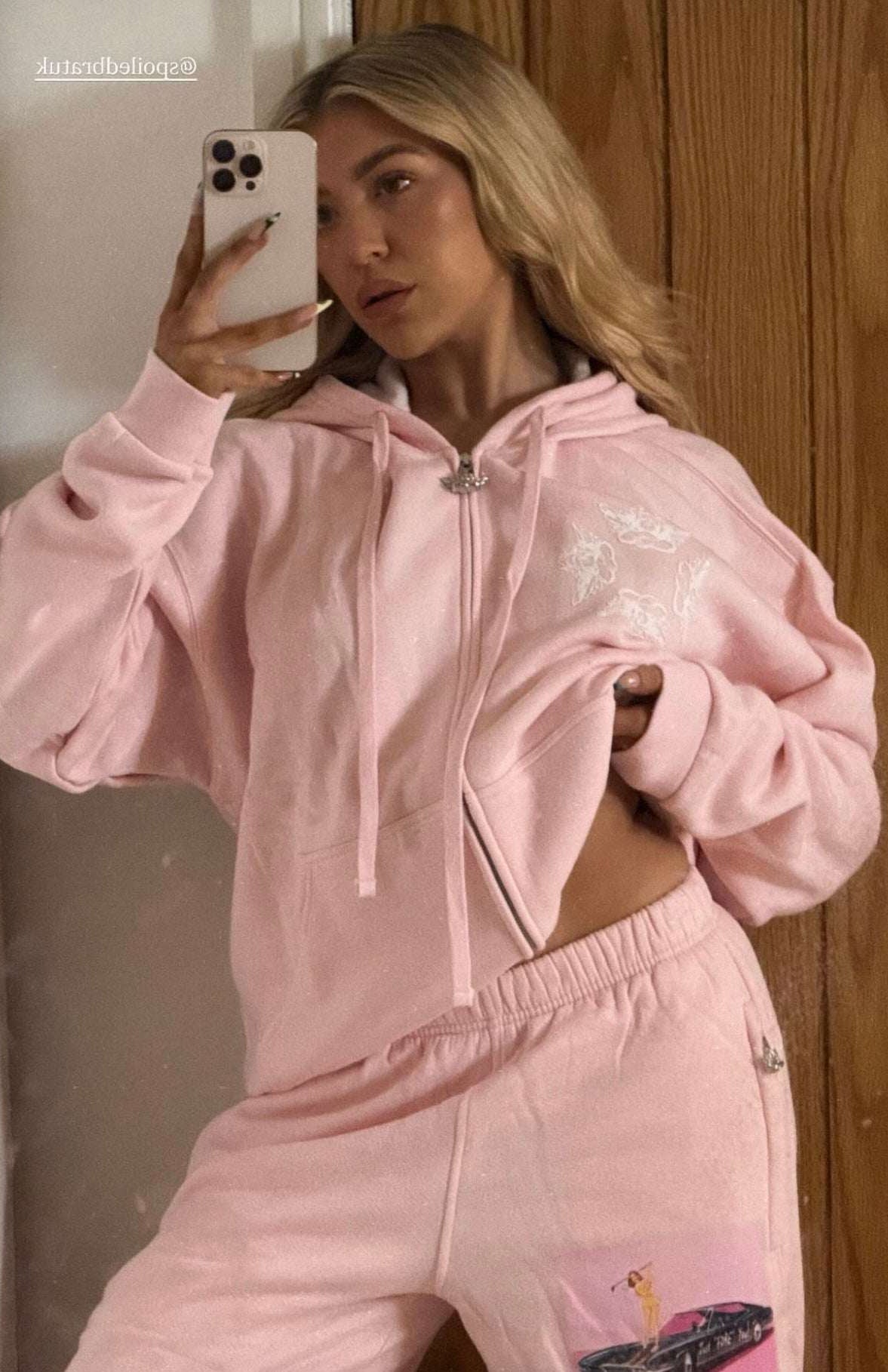 Shop Boys Lie Boys Lie Just Fore You Alex Pants as seen on Molly Marsh Jogger Bottoms for women – premium loungewear and festival fashion at Spoiled Brat