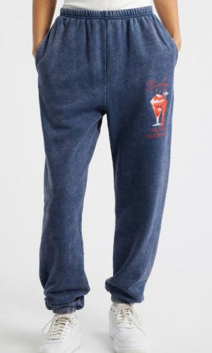 Boys Lie Loverboy Flirty Shirley Kimmy Jogger Pants by Boys Lie – Jogger Bottoms – Blue | Spoiled Brat UK