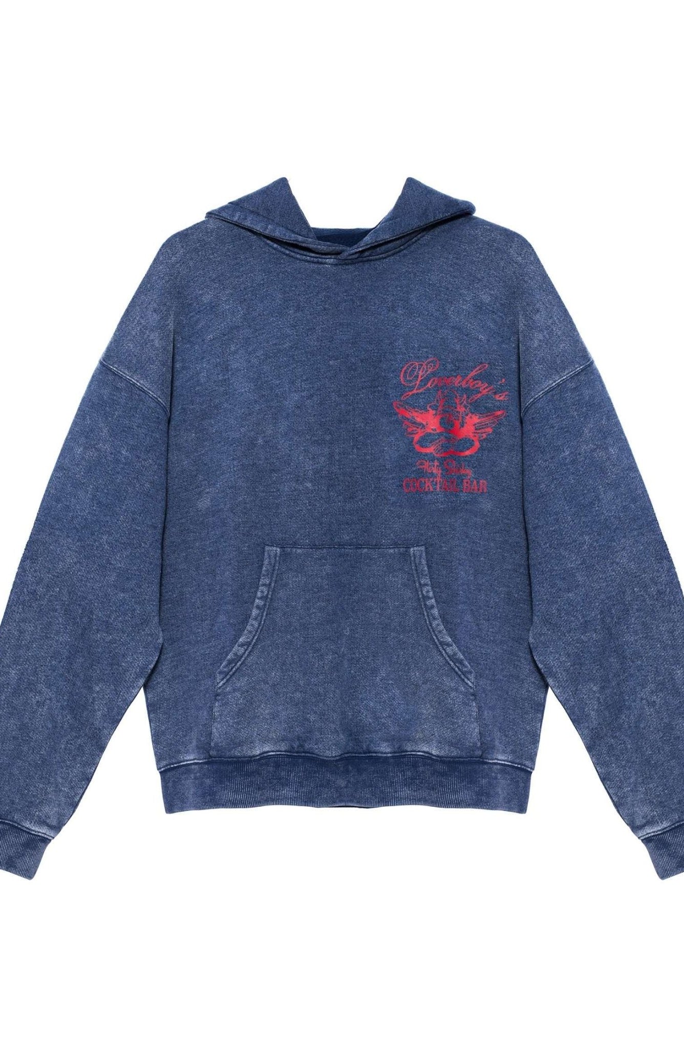 Boys Lie Loverboy Flirty Shirley Racer Hoodie by Boys Lie – Sweater – Blue | Spoiled Brat UK