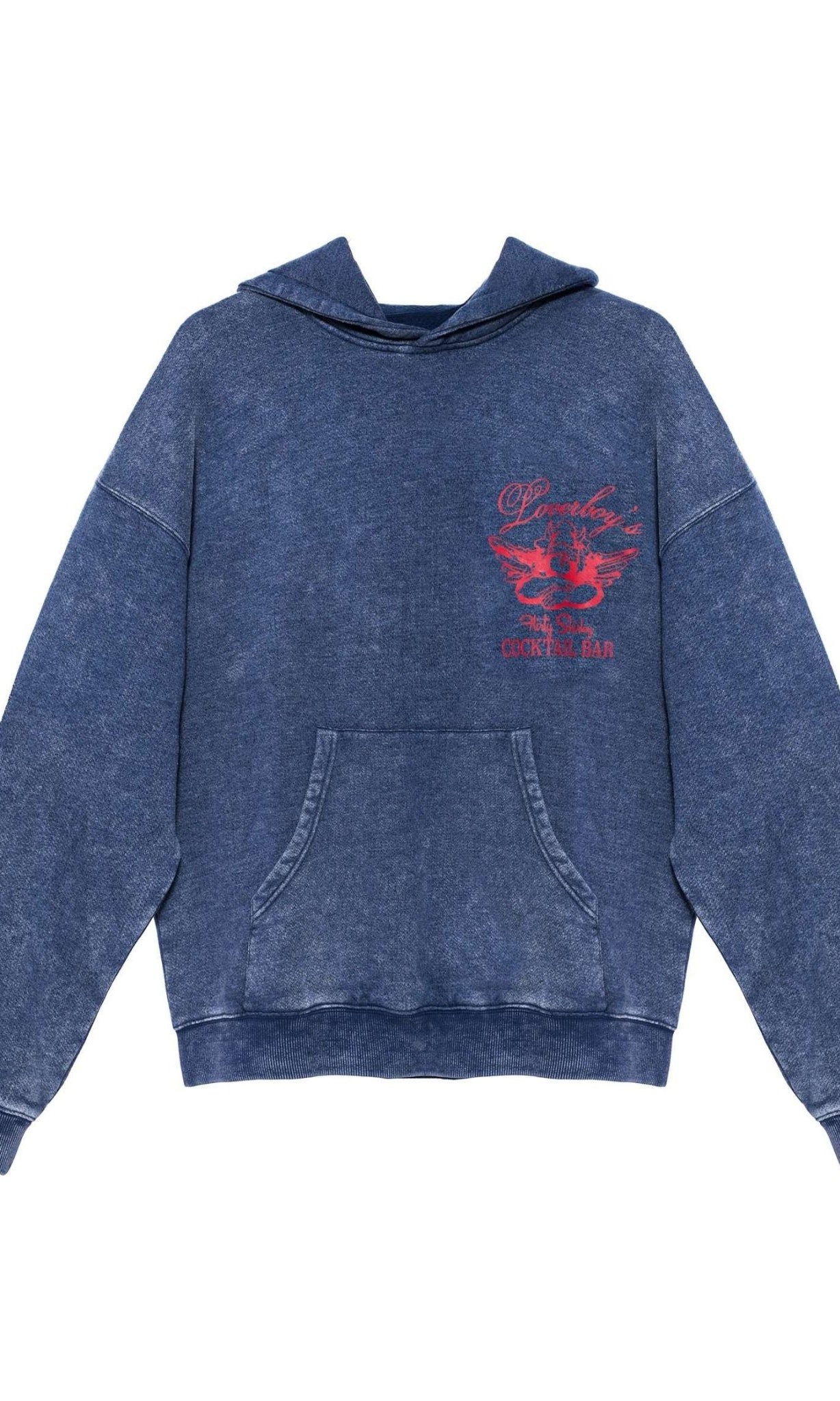 Boys Lie Loverboy Flirty Shirley Racer Hoodie by Boys Lie – Sweater – Blue | Spoiled Brat UK