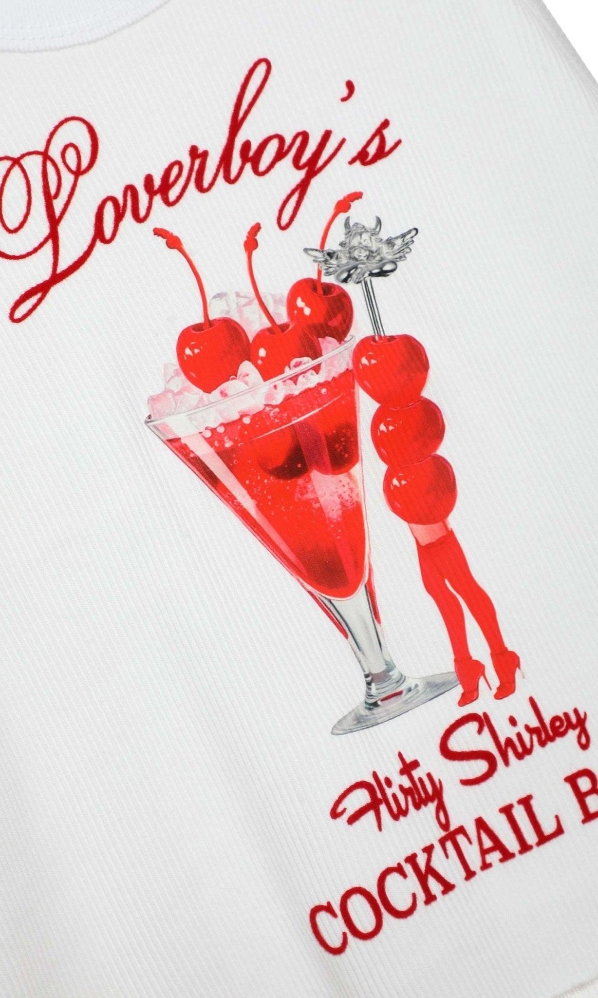 Boys Lie Loverboy Shirley Randy Tank Top by Boys Lie – Tank Top – White | Spoiled Brat UK