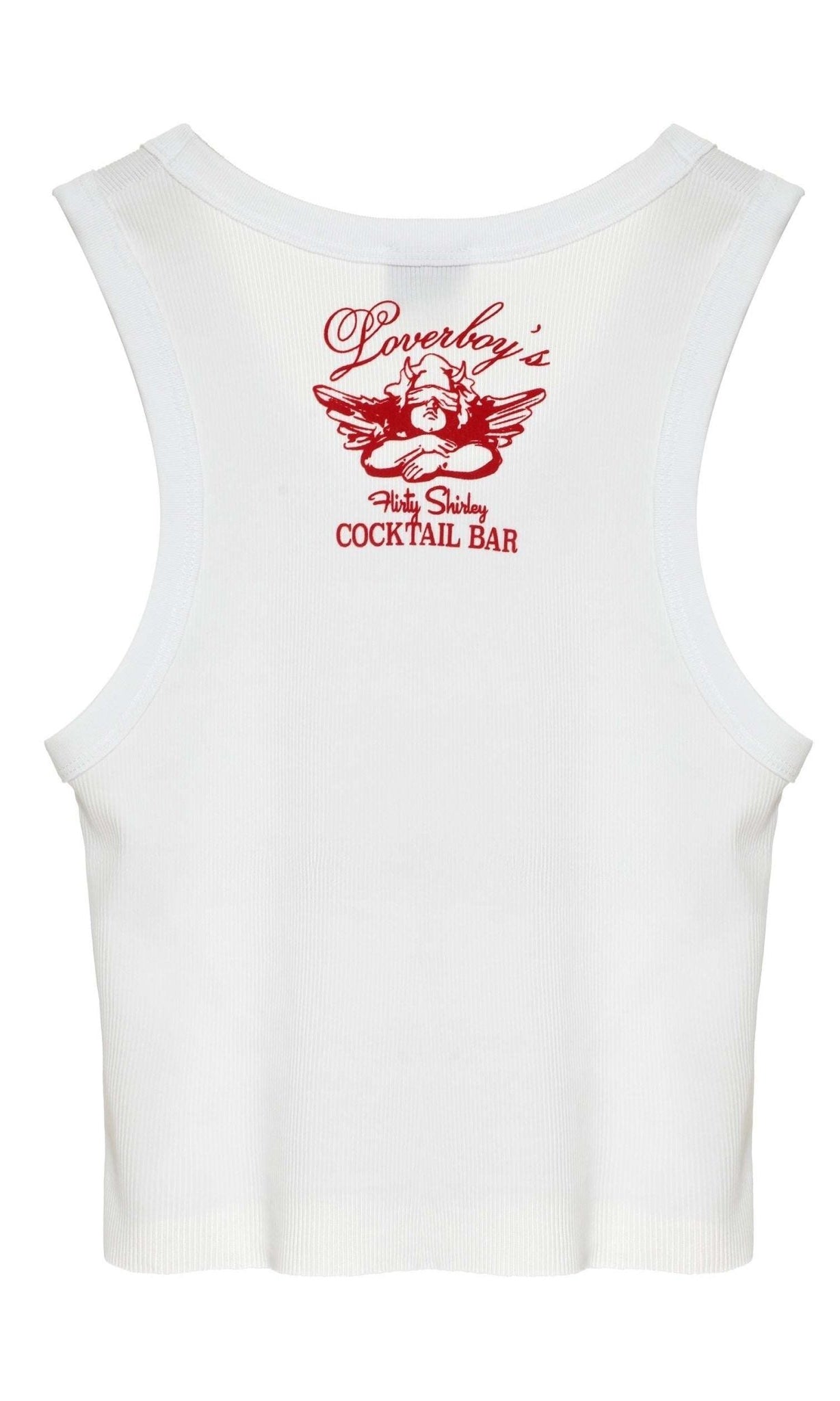 Boys Lie Loverboy Shirley Randy Tank Top by Boys Lie – Tank Top – White | Spoiled Brat UK