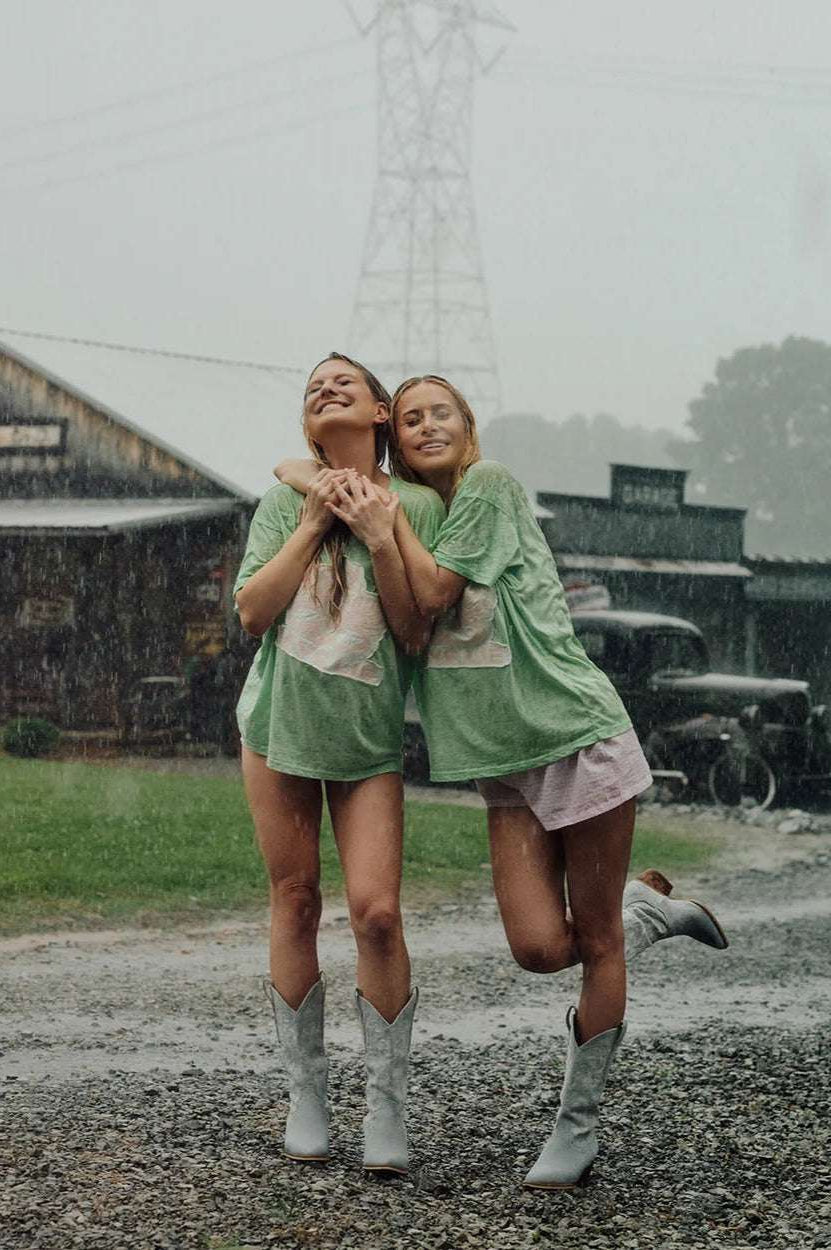 Shop Boys Lie Boys Lie Stitch Me Up Boyfriend Tee Boyfriend T-Shirt for women – premium loungewear and festival fashion at Spoiled Brat