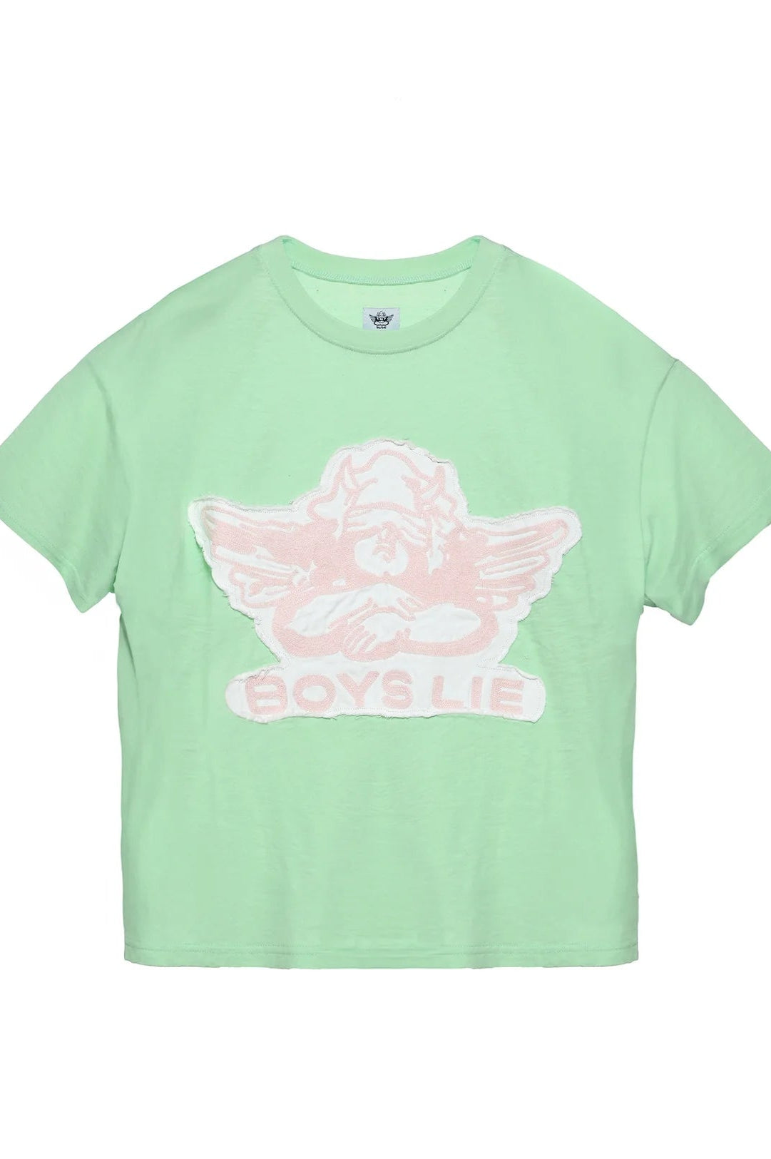 Shop Boys Lie Boys Lie Stitch Me Up Boyfriend Tee Boyfriend T-Shirt for women – premium loungewear and festival fashion at Spoiled Brat