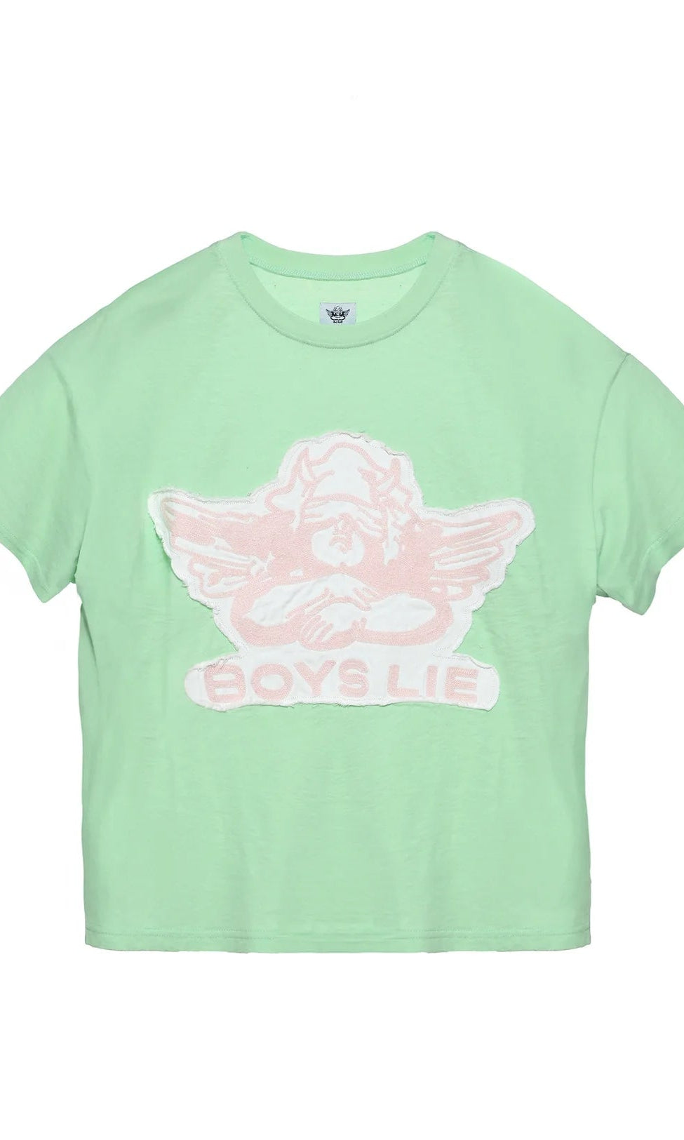 Shop Boys Lie Boys Lie Stitch Me Up Boyfriend Tee Boyfriend T-Shirt for women – premium loungewear and festival fashion at Spoiled Brat