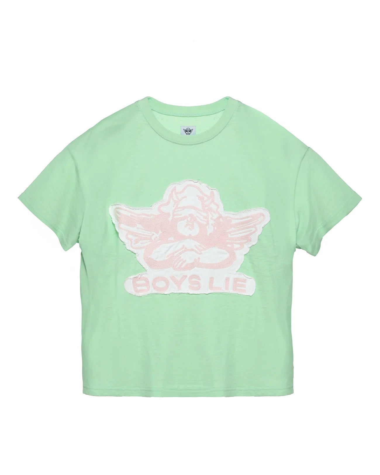 Shop Boys Lie Boys Lie Stitch Me Up Boyfriend Tee Boyfriend T-Shirt for women – premium loungewear and festival fashion at Spoiled Brat