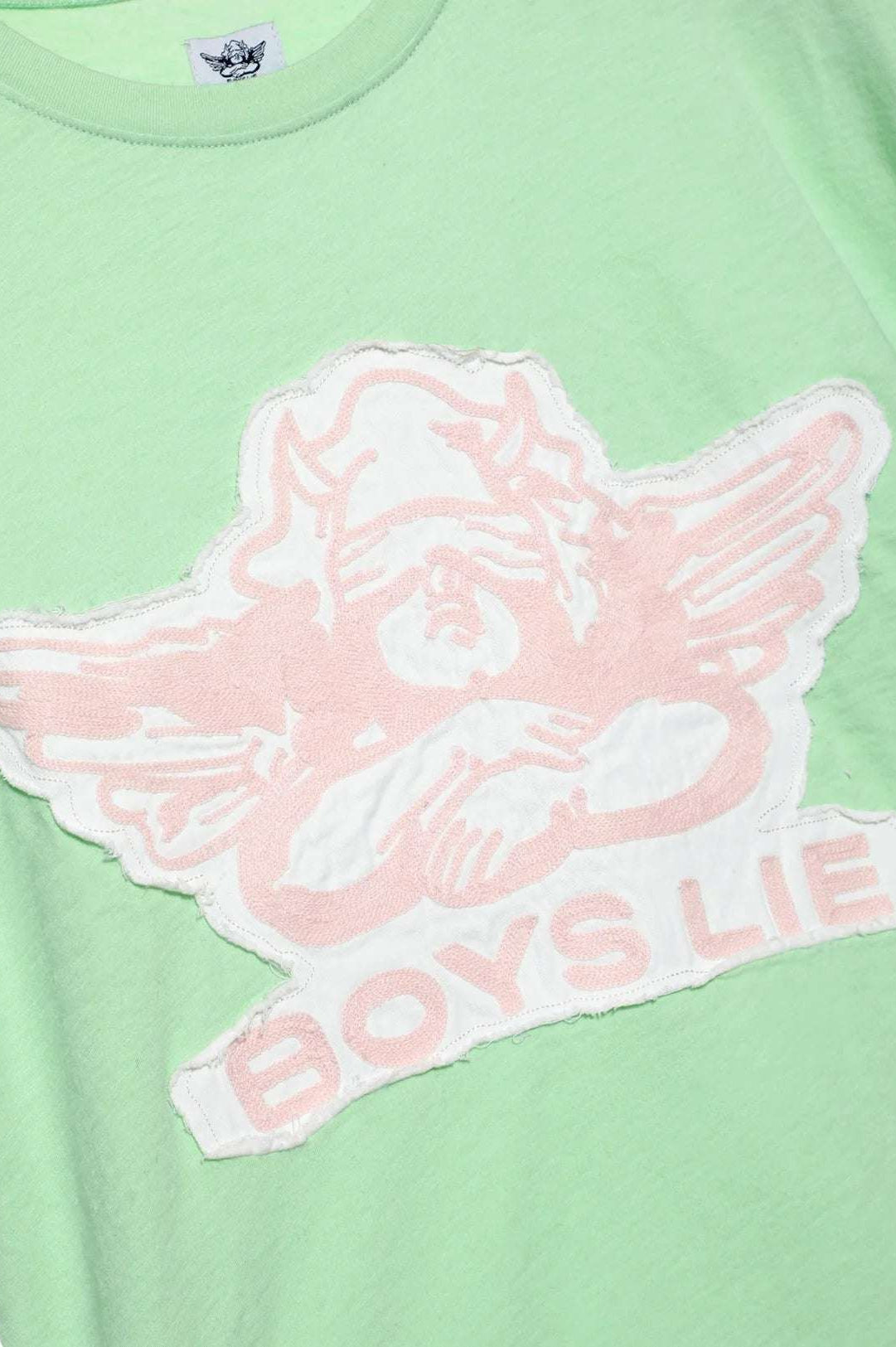 Shop Boys Lie Boys Lie Stitch Me Up Boyfriend Tee Boyfriend T-Shirt for women – premium loungewear and festival fashion at Spoiled Brat