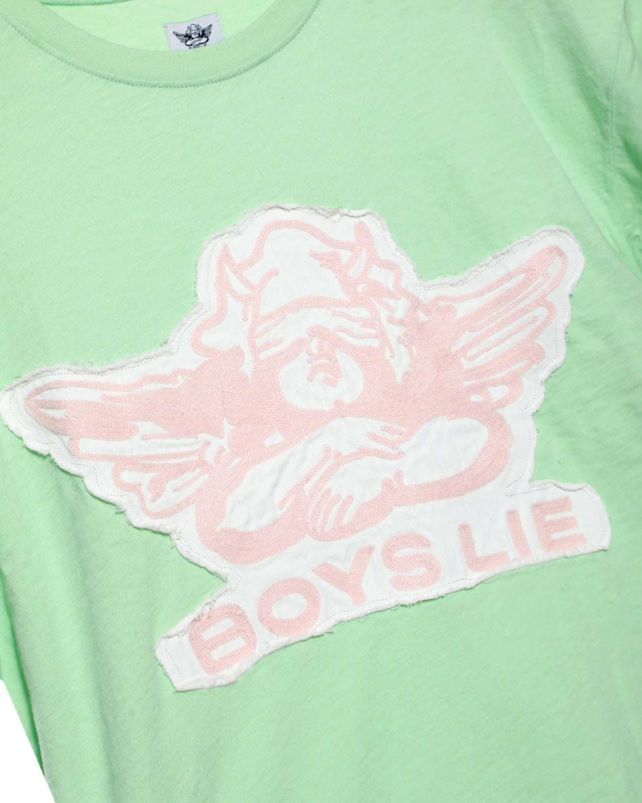 Shop Boys Lie Boys Lie Stitch Me Up Boyfriend Tee Boyfriend T-Shirt for women – premium loungewear and festival fashion at Spoiled Brat