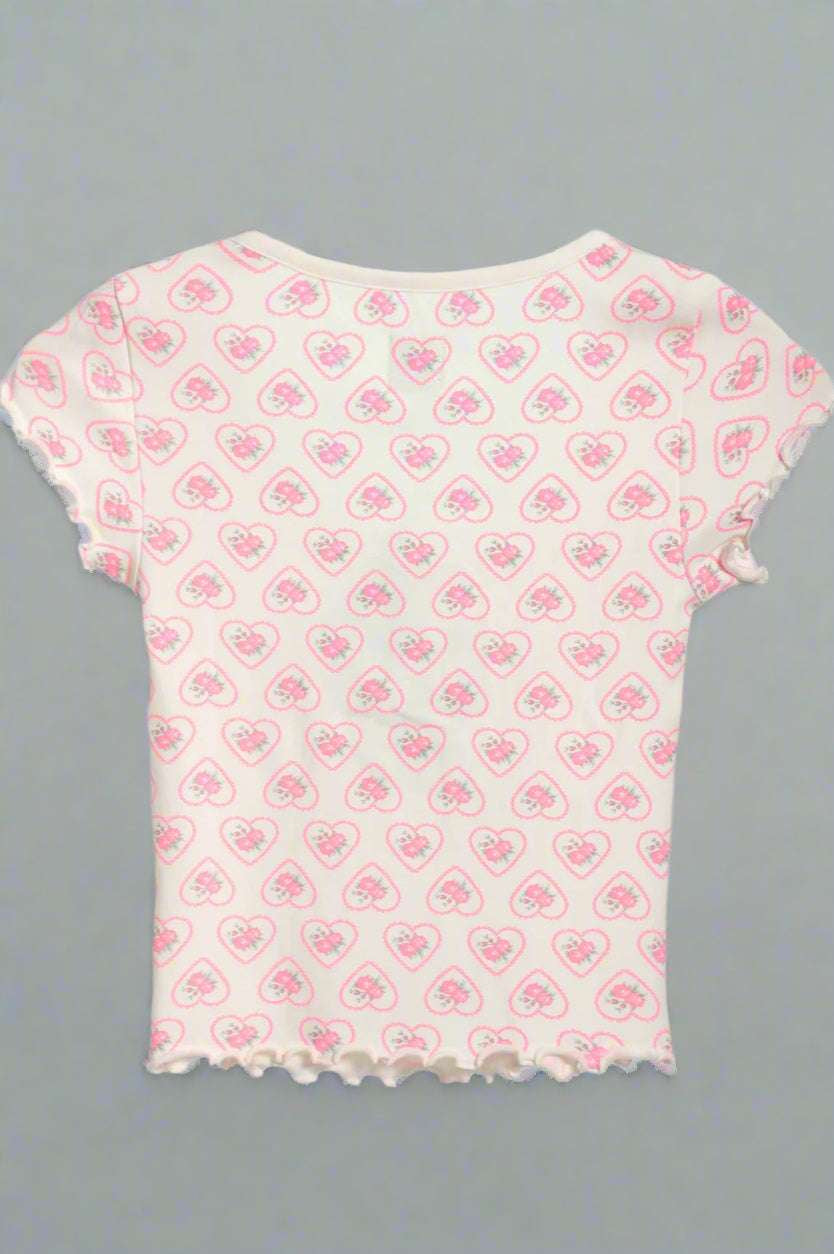 Shop Boys Lie Boys Lie Sweet Sadie Pajama Top Pyjamas for women – premium loungewear and festival fashion at Spoiled Brat