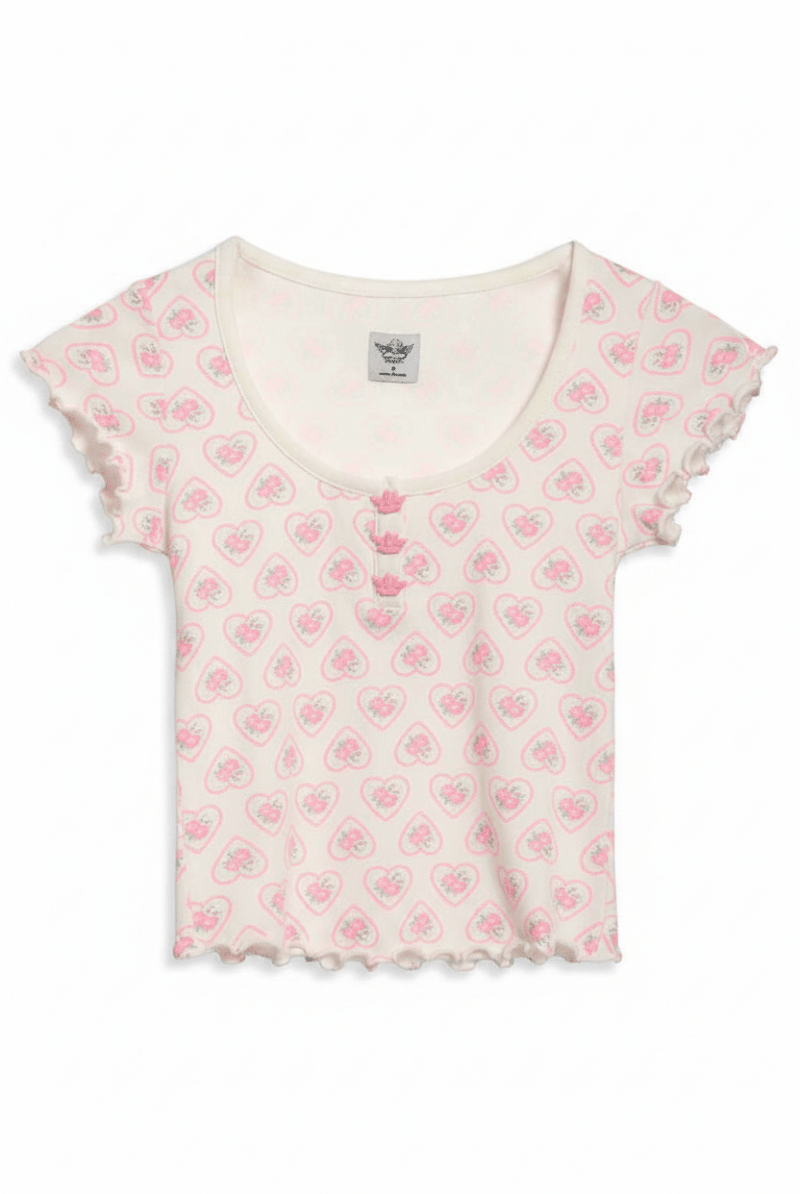 Shop Boys Lie Boys Lie Sweet Sadie Pajama Top Pyjamas for women – premium loungewear and festival fashion at Spoiled Brat