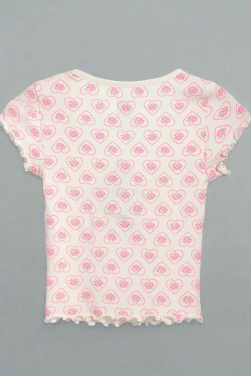 Shop Boys Lie Boys Lie Sweet Sadie Pajama Top Pyjamas for women – premium loungewear and festival fashion at Spoiled Brat
