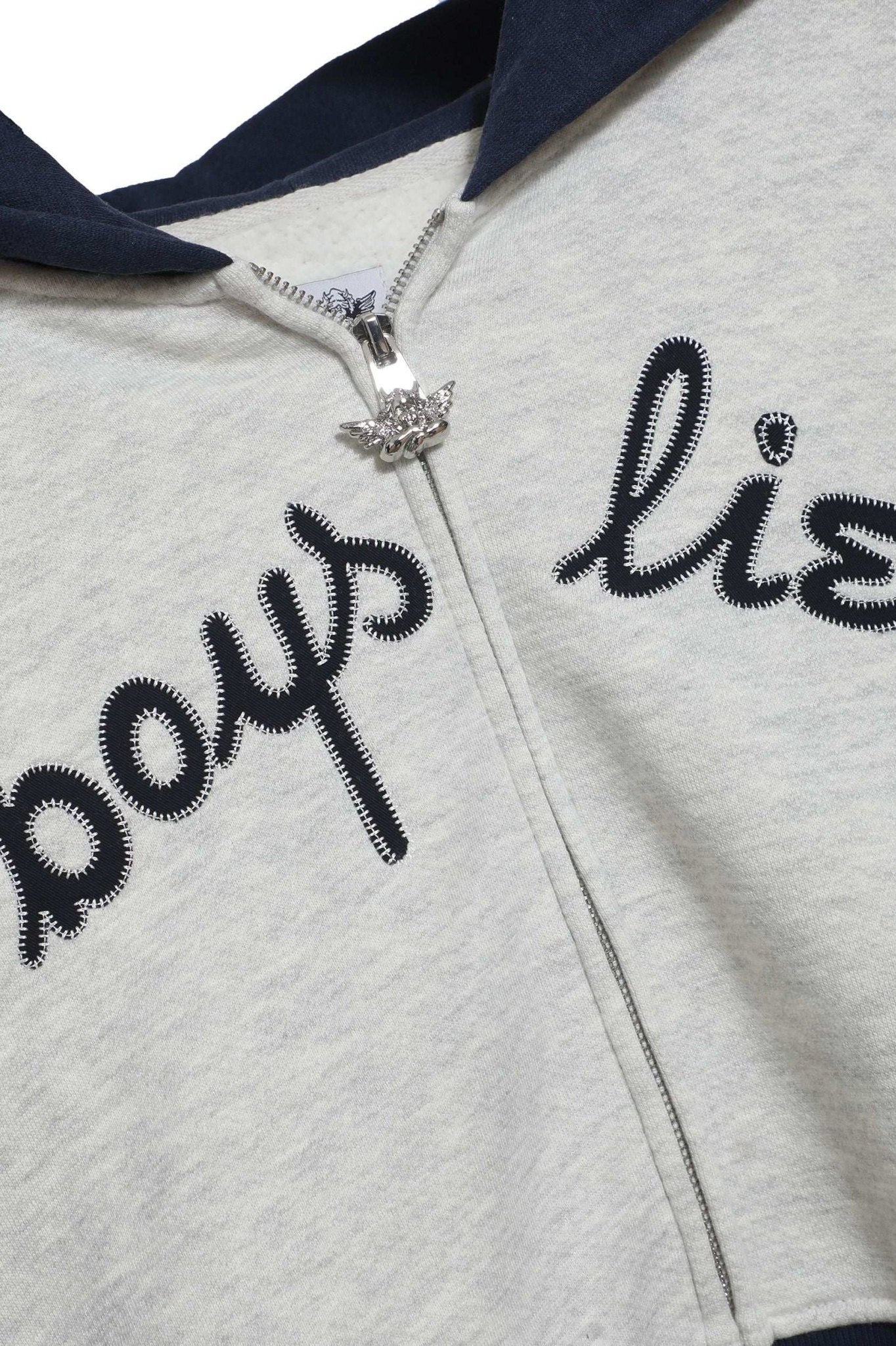 Boys Lie The Big Leaguer Alex Zip up Hoodie by Boys Lie – Zip Up Hoodie – Navy | Spoiled Brat UK