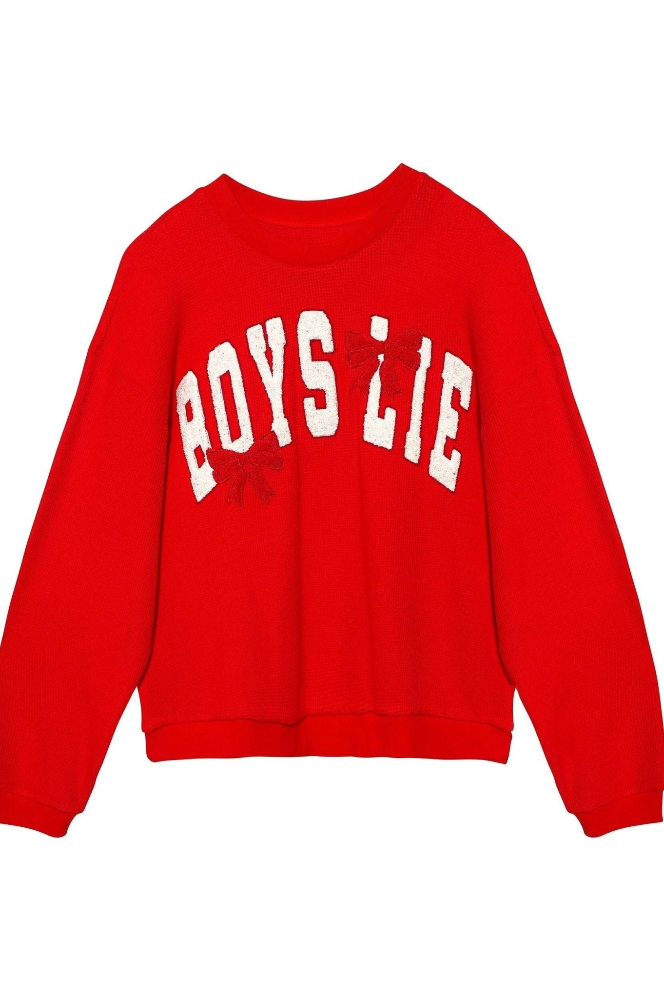 Boys Lie Wrap Me In a Bow Kara Sweater - Spoiled Brat