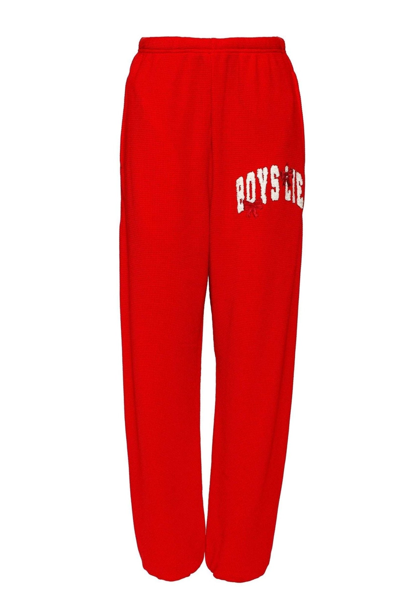 Shop Boys Lie Boys Lie Wrap Me In a Bow Kimmy Jogger Pants Jogger Bottoms for women – premium loungewear and festival fashion at Spoiled Brat