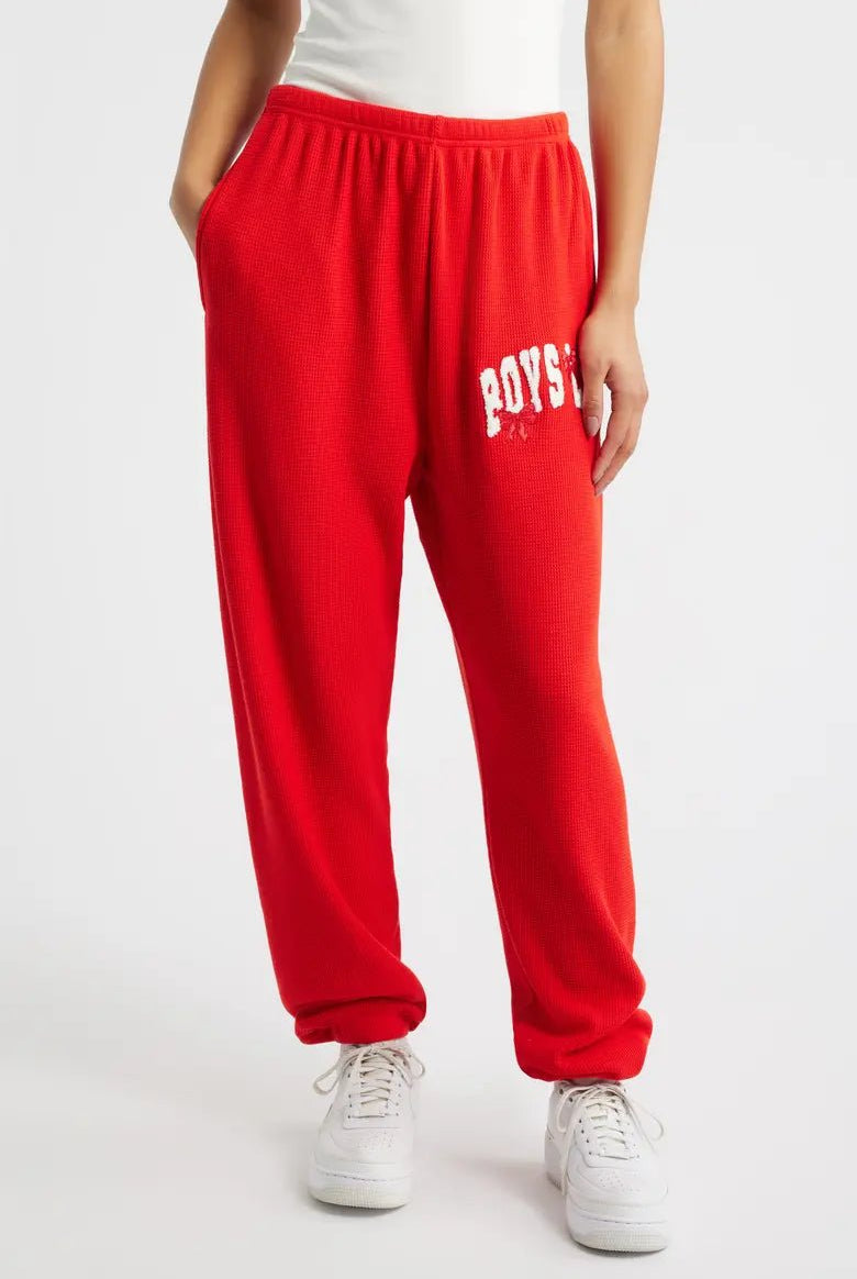 Shop Boys Lie Boys Lie Wrap Me In a Bow Kimmy Jogger Pants Jogger Bottoms for women – premium loungewear and festival fashion at Spoiled Brat