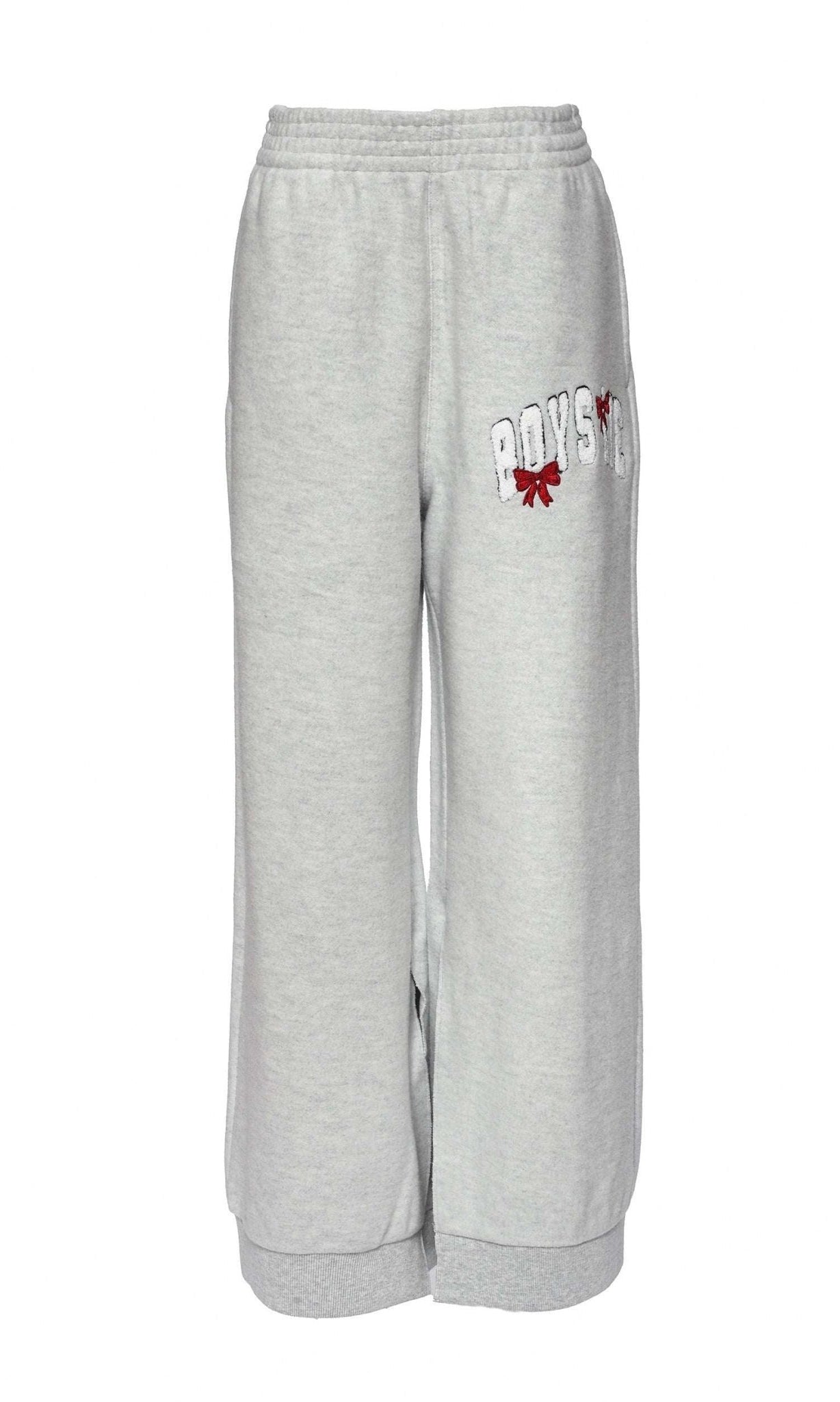 Boys Lie Wrap Me In a Bow MM Jogger Pants by Boys Lie – Jogger Bottoms – Grey | Spoiled Brat UK