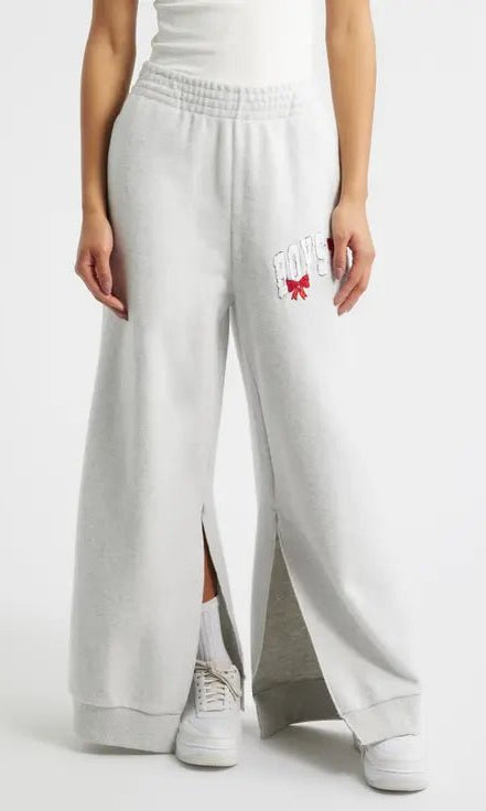 Boys Lie Wrap Me In a Bow MM Jogger Pants by Boys Lie – Jogger Bottoms – Grey | Spoiled Brat UK