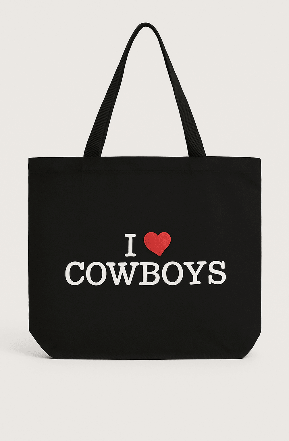 Shop Brunette The Label Brunette The Label "I Love Cowboys" Tote Bag Tote Bag for women – premium loungewear and festival fashion at Spoiled Brat