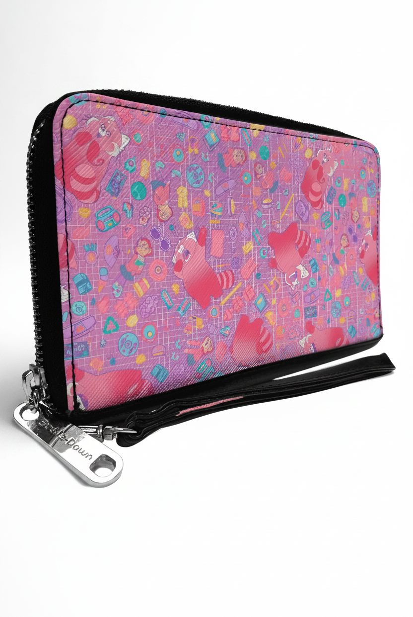 Shop Buckle Down Products Buckle Down Disney Red Panda PU Zip Around Wallet Rectangle Wallet for women – premium loungewear and festival fashion at Spoiled Brat