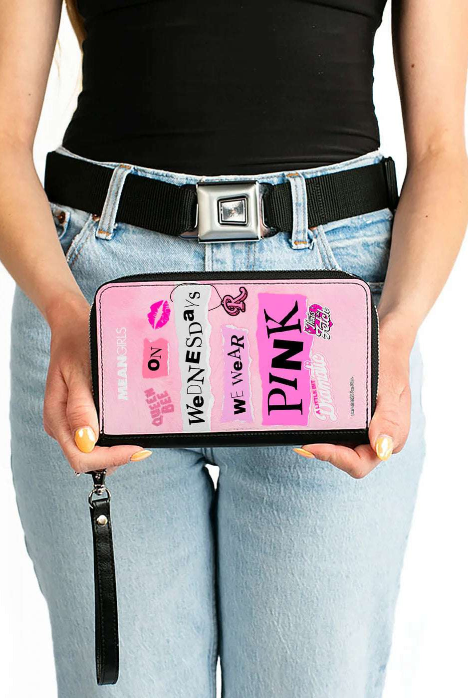 Shop Buckle Down Products Buckle Down Mean Girls Plastics Purse Wallet for women – premium loungewear and festival fashion at Spoiled Brat